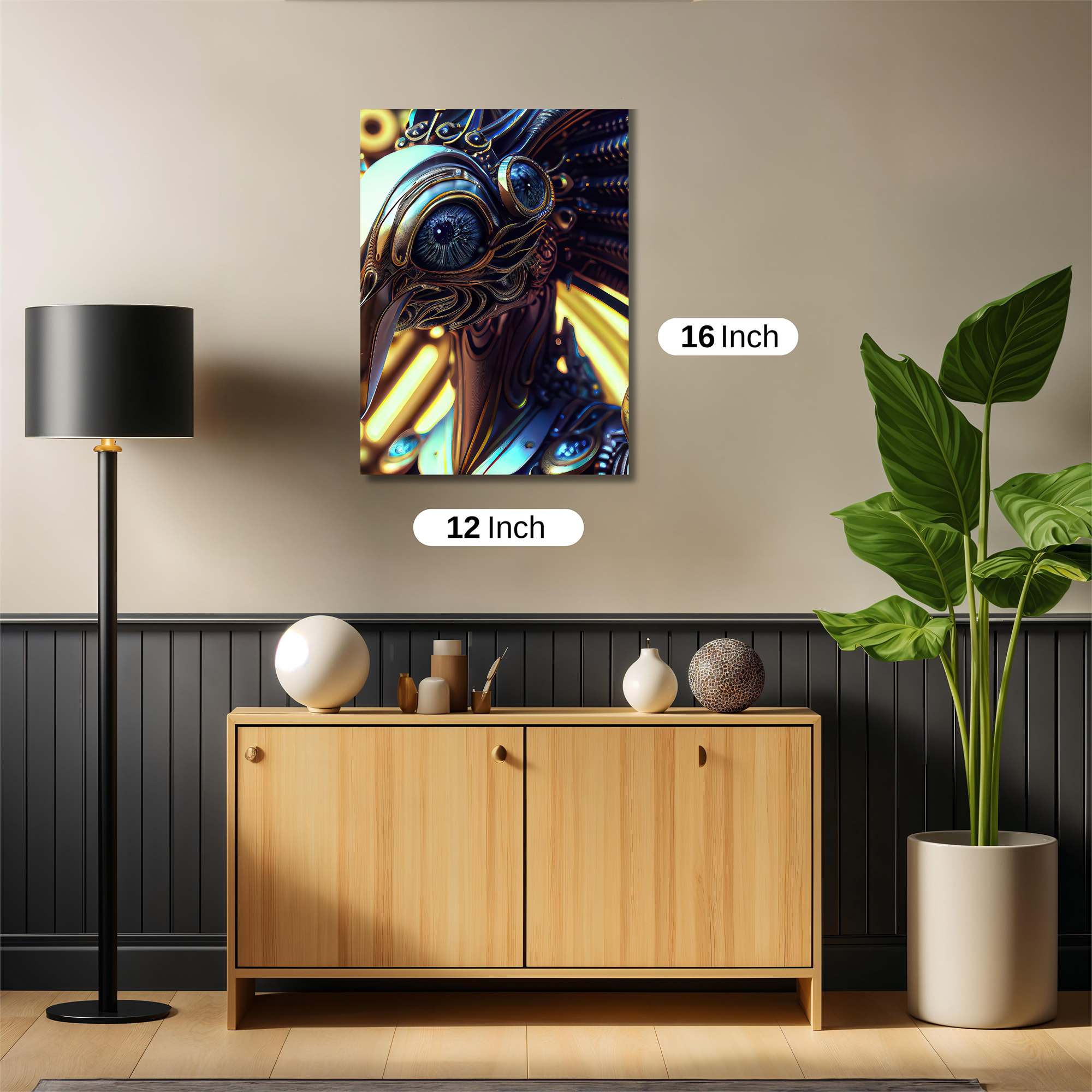 Mechanical Majesty Safe Wall Magnetic / M