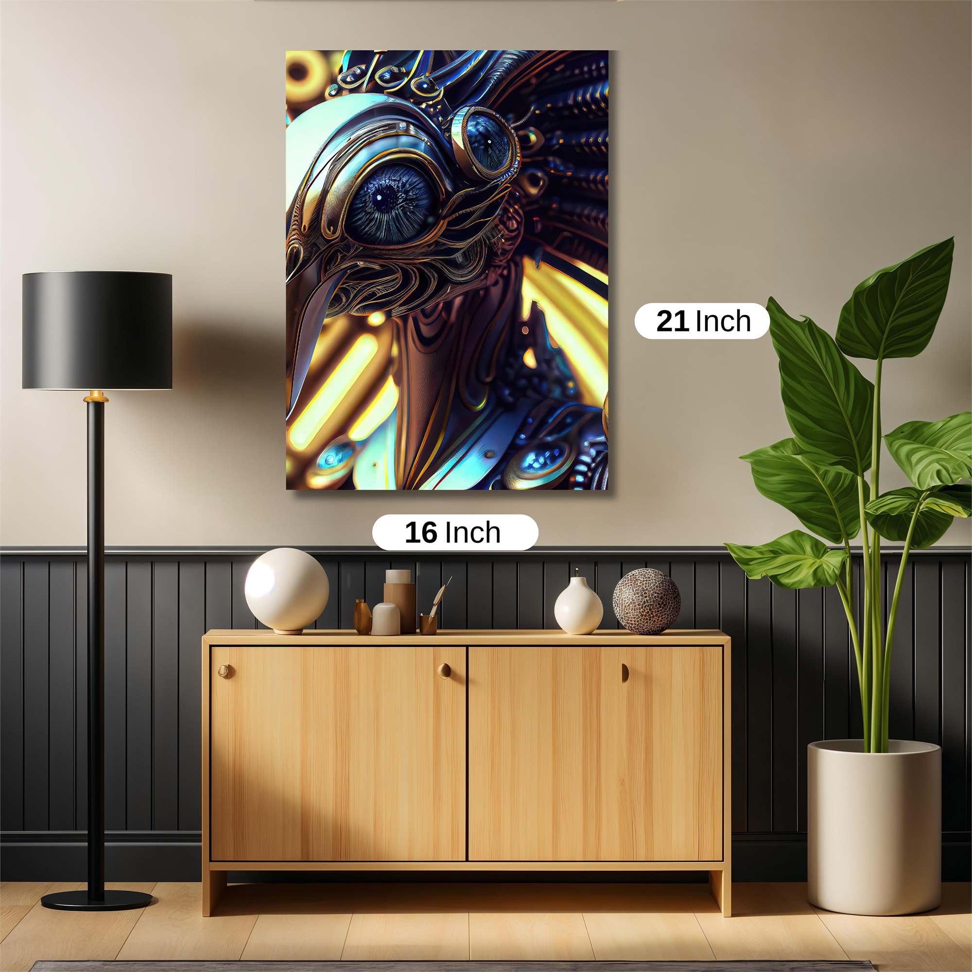 Mechanical Majesty Safe Wall Magnetic / M
