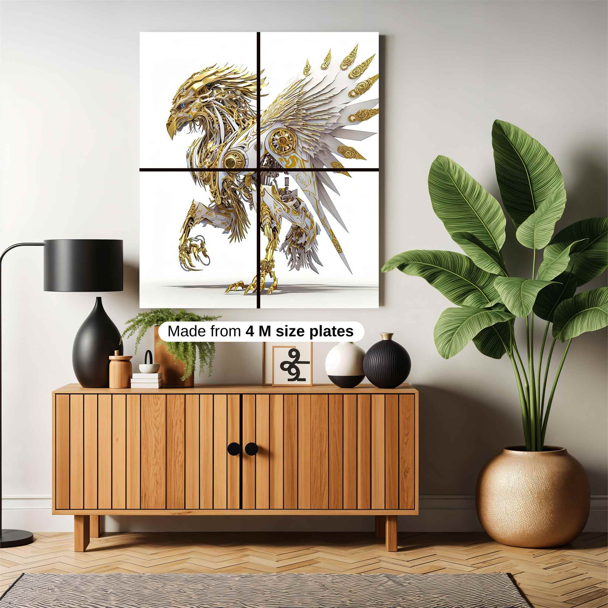 Mecha Griffin Safe Wall Magnetic / M