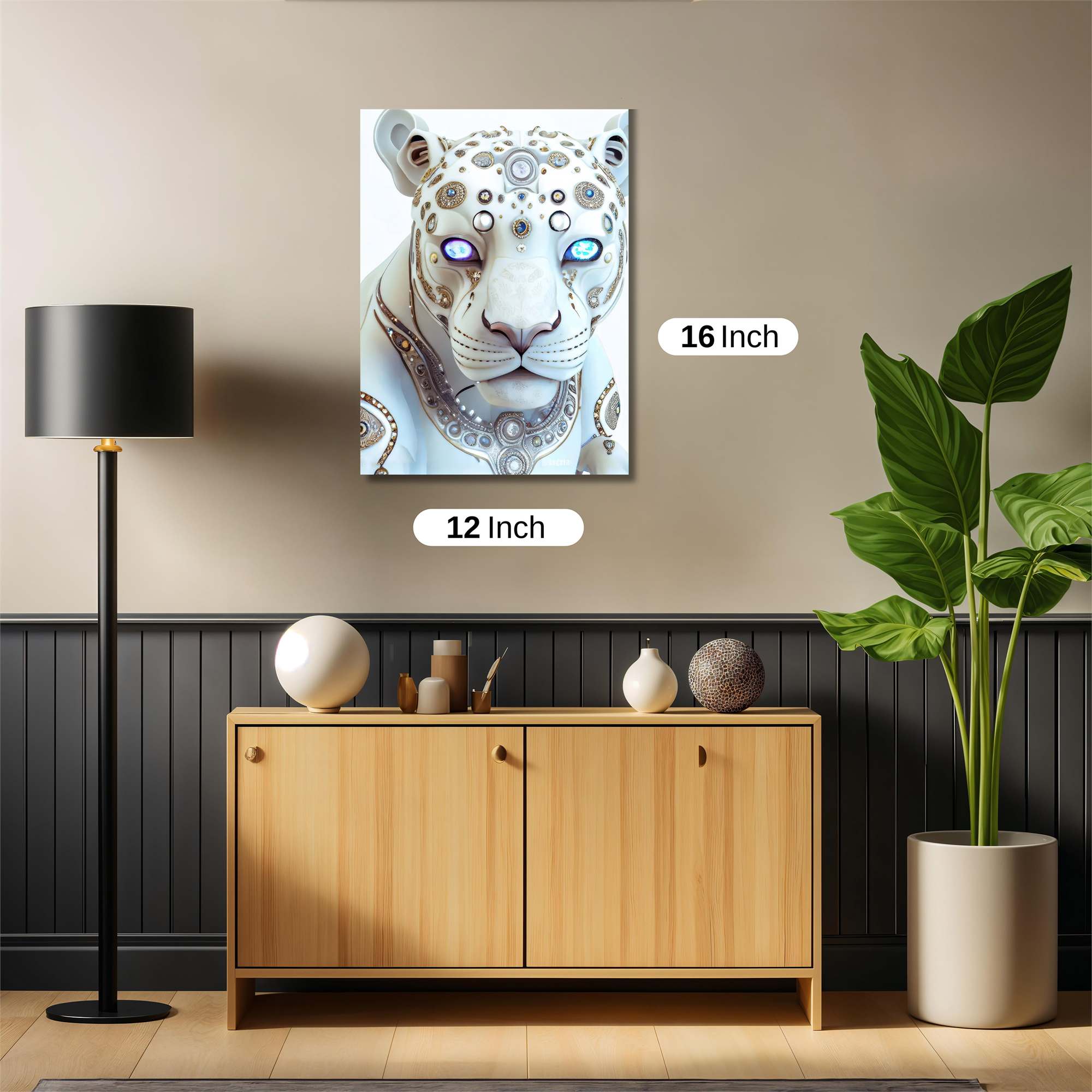 Cyber Serenity Safe Wall Magnetic / M