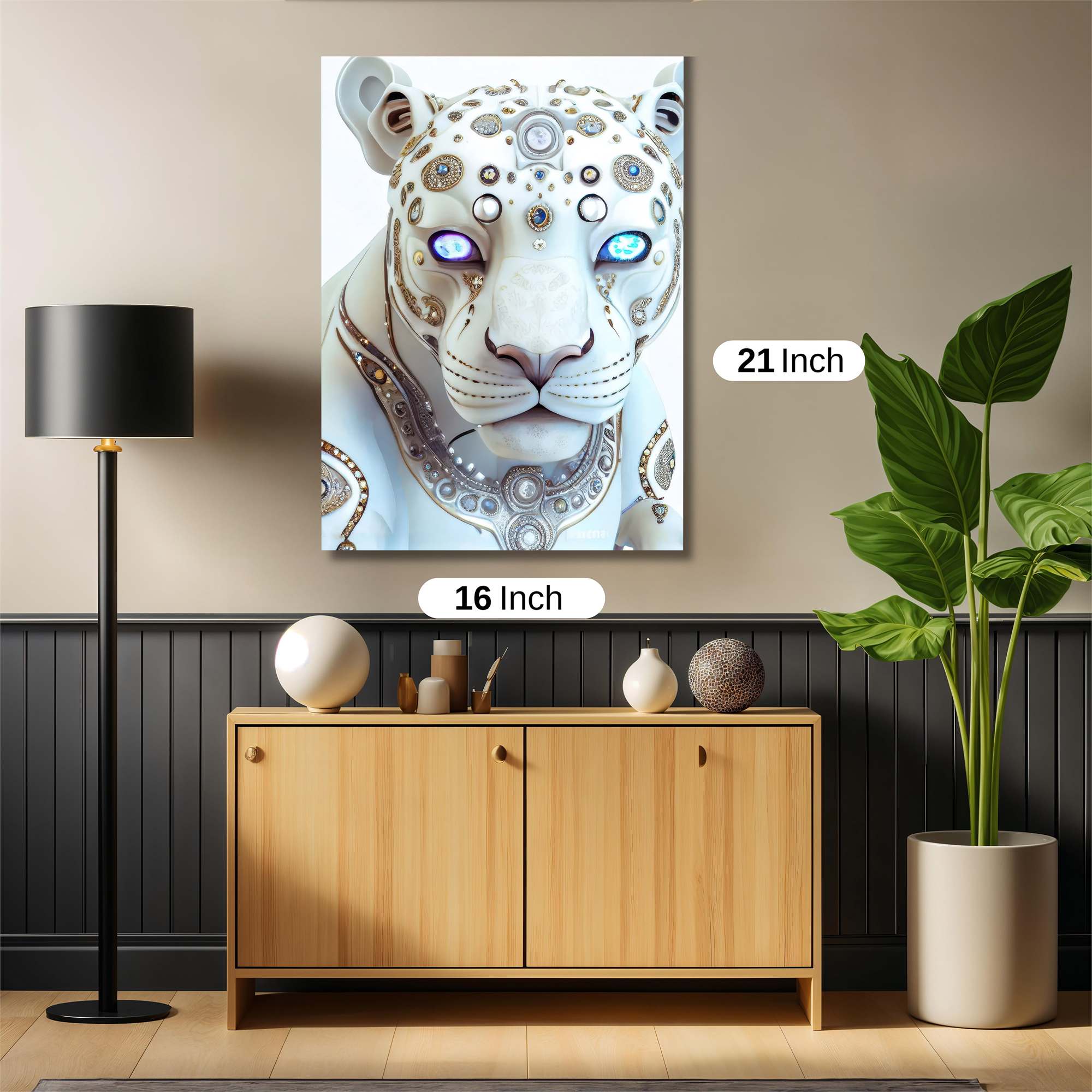 Cyber Serenity Safe Wall Magnetic / M