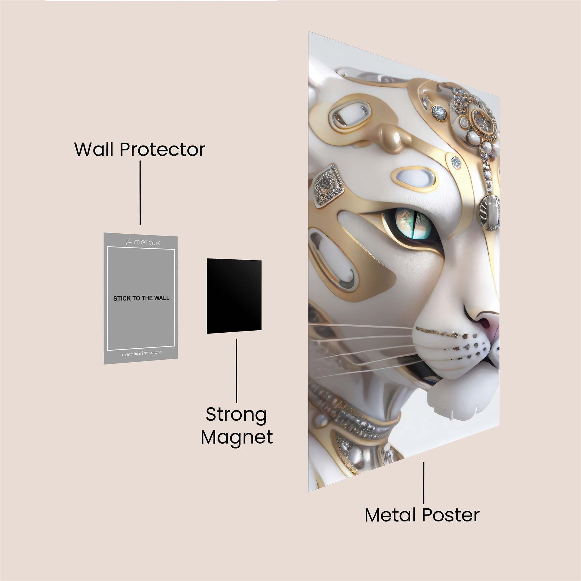 Panther Regal Safe Wall Magnetic / M