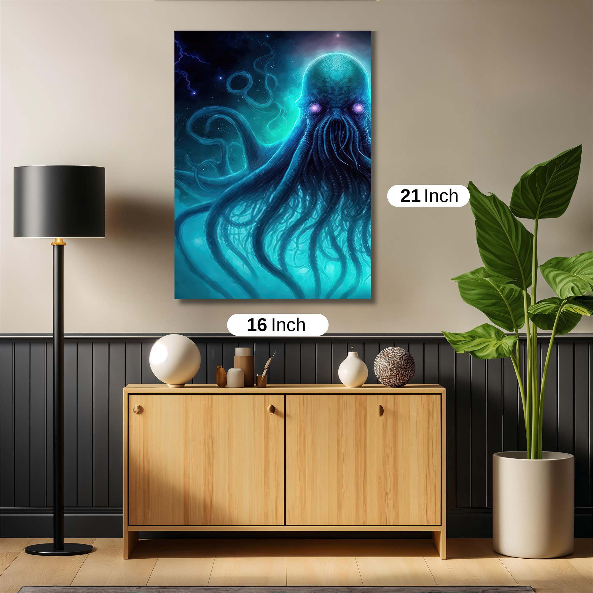 Cthulhu Dreaming Safe Wall Magnetic / M