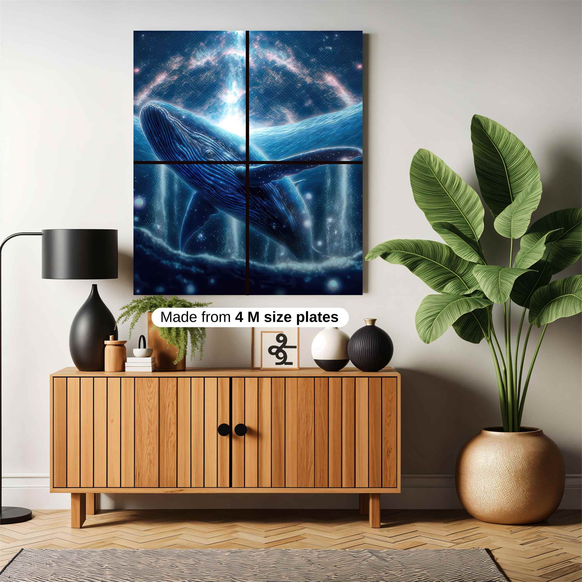 Whale Celestial Safe Wall Magnetic / M