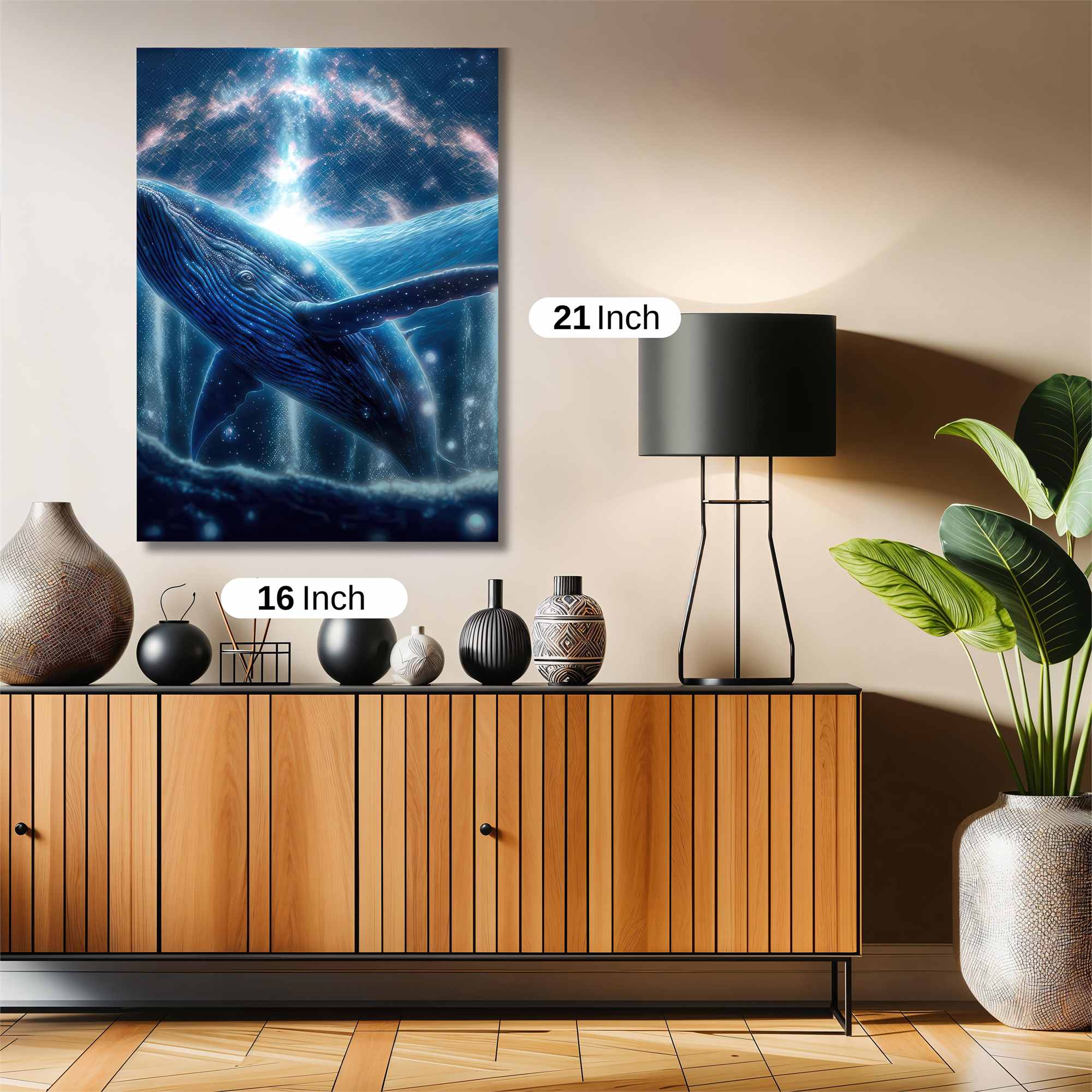 Whale Celestial Safe Wall Magnetic / M
