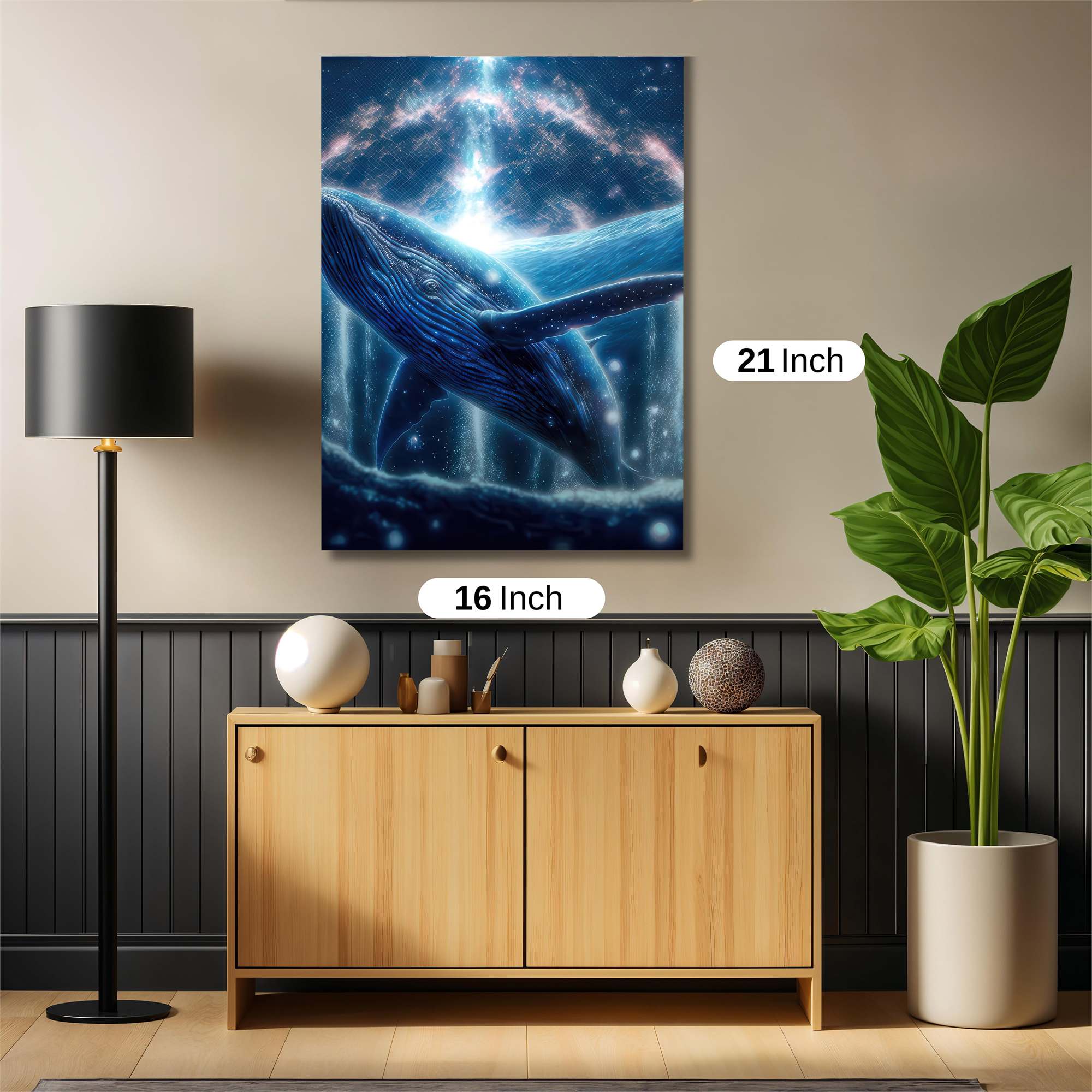 Whale Celestial Safe Wall Magnetic / M