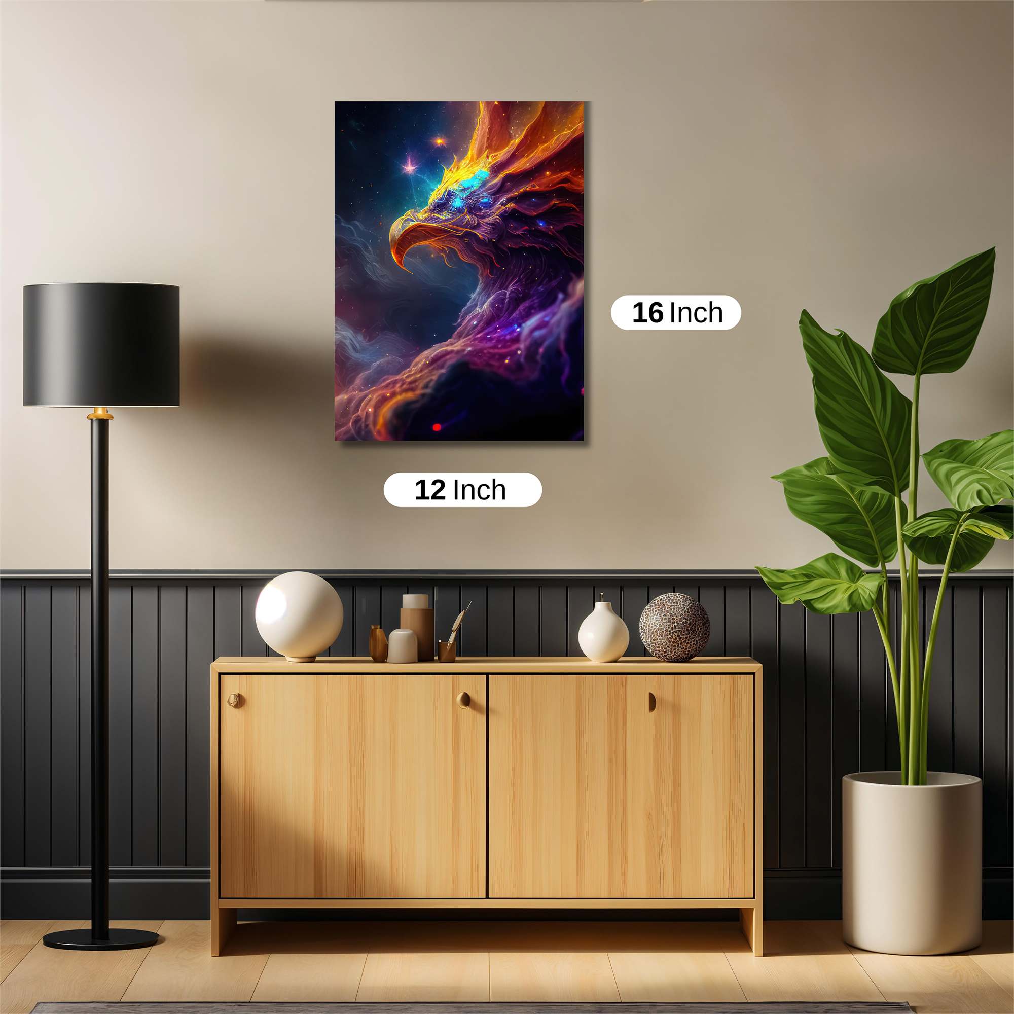Phoenix Dream Safe Wall Magnetic / M