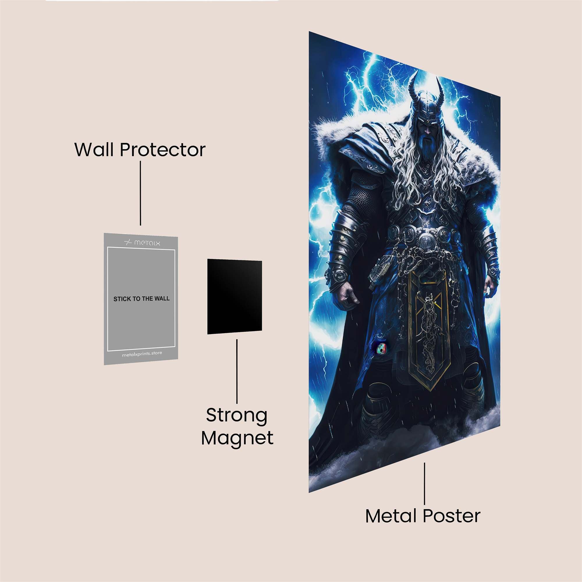 Thor Tempestuous Safe Wall Magnetic / M
