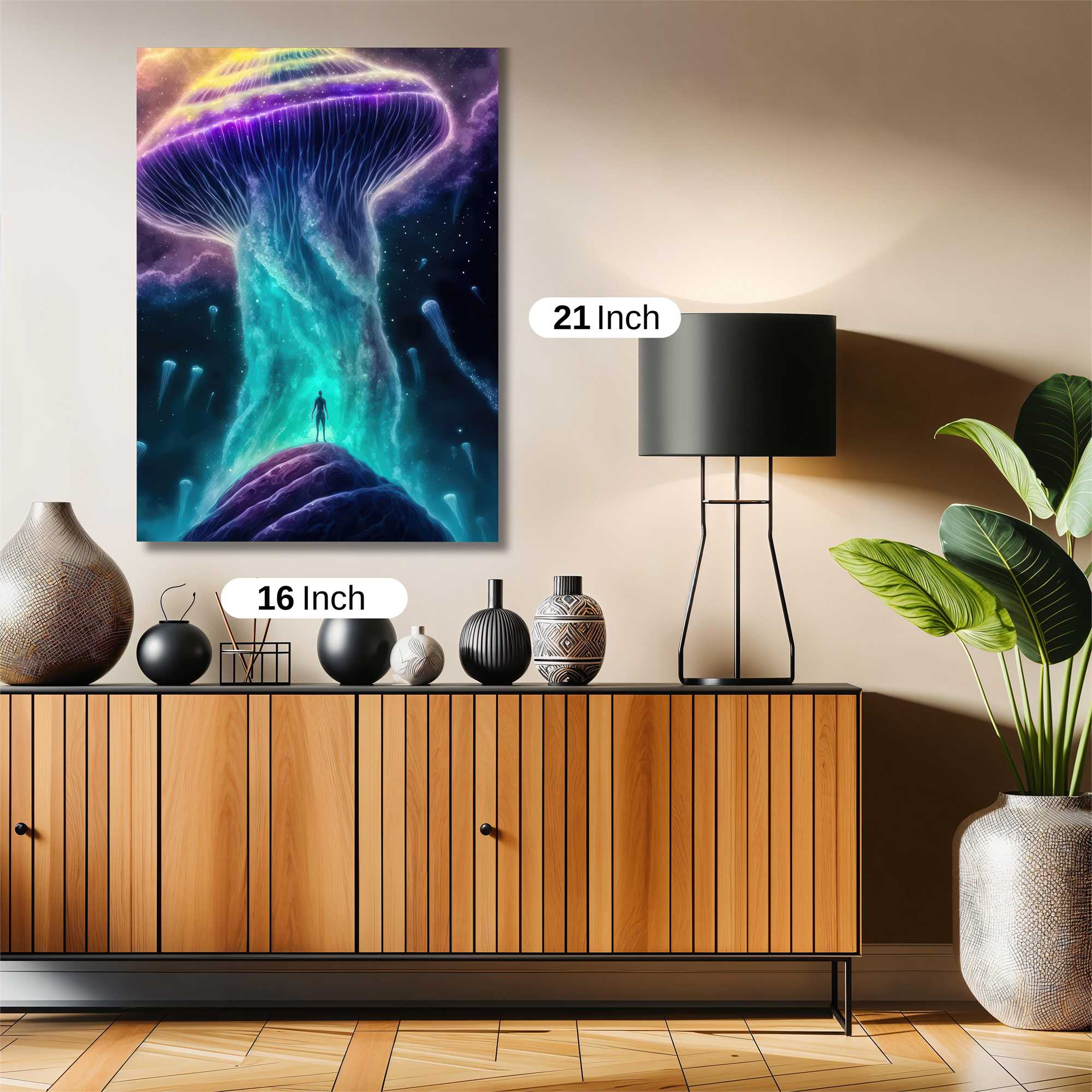 Mushroom Dream Safe Wall Magnetic / M