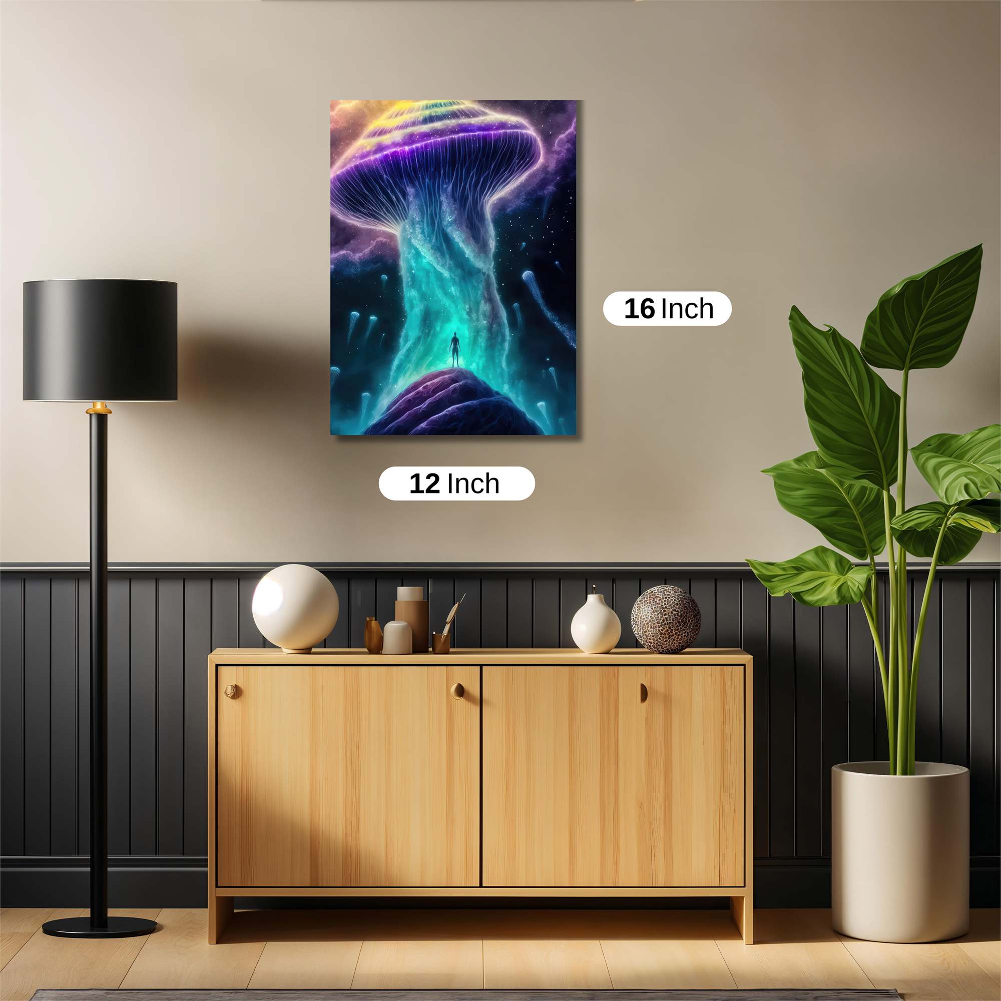 Mushroom Dream Safe Wall Magnetic / M