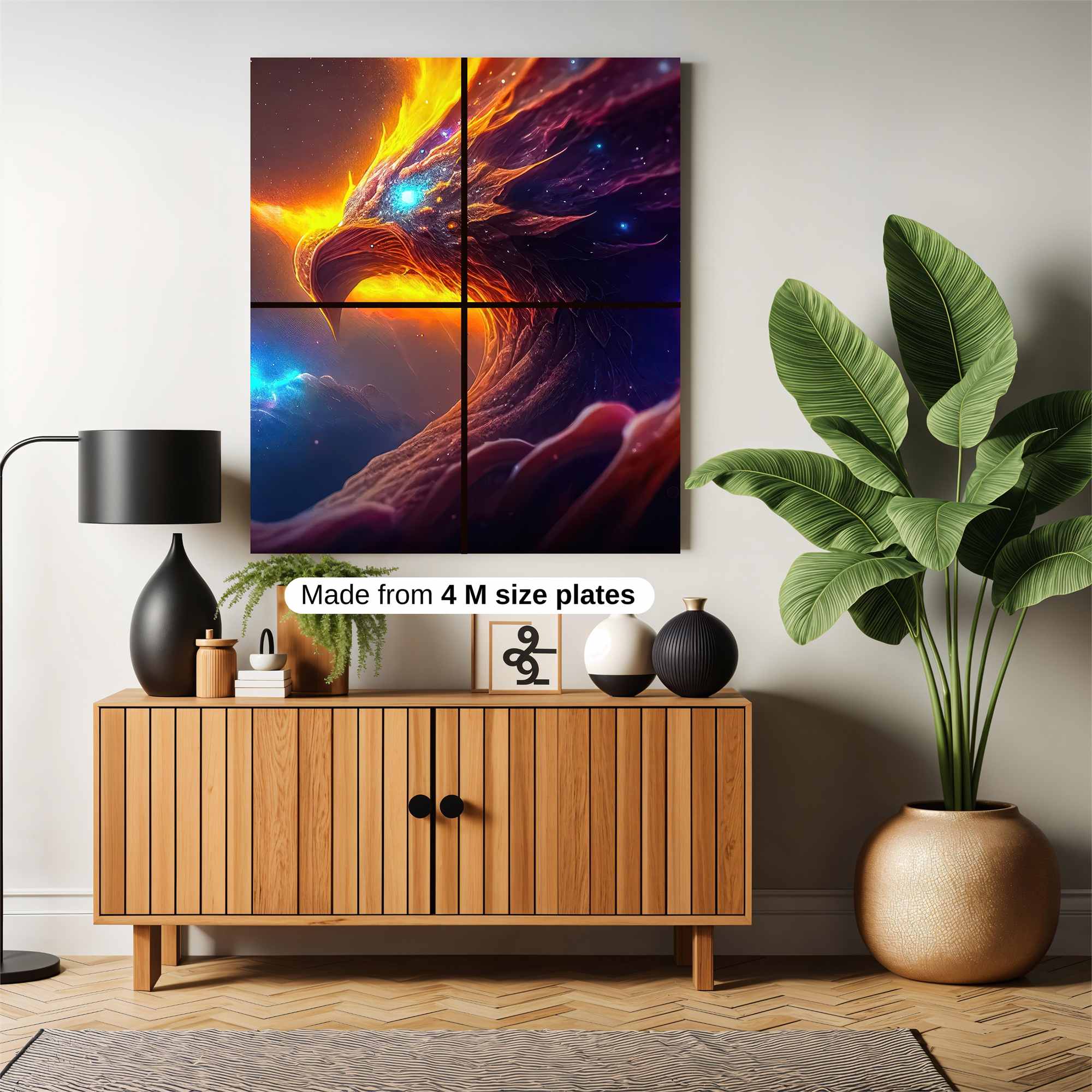 Phoenix Blaze Safe Wall Magnetic / M
