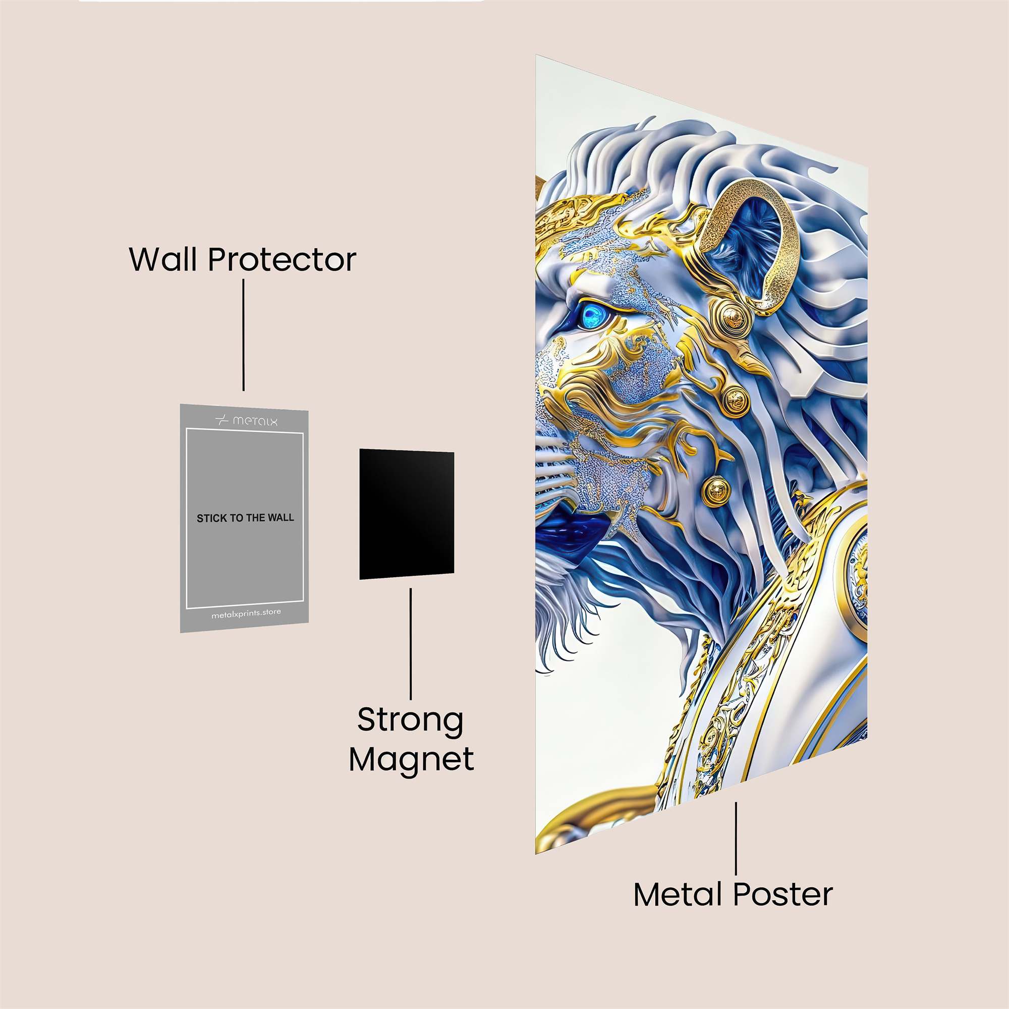 Regal Majesty Safe Wall Magnetic / M
