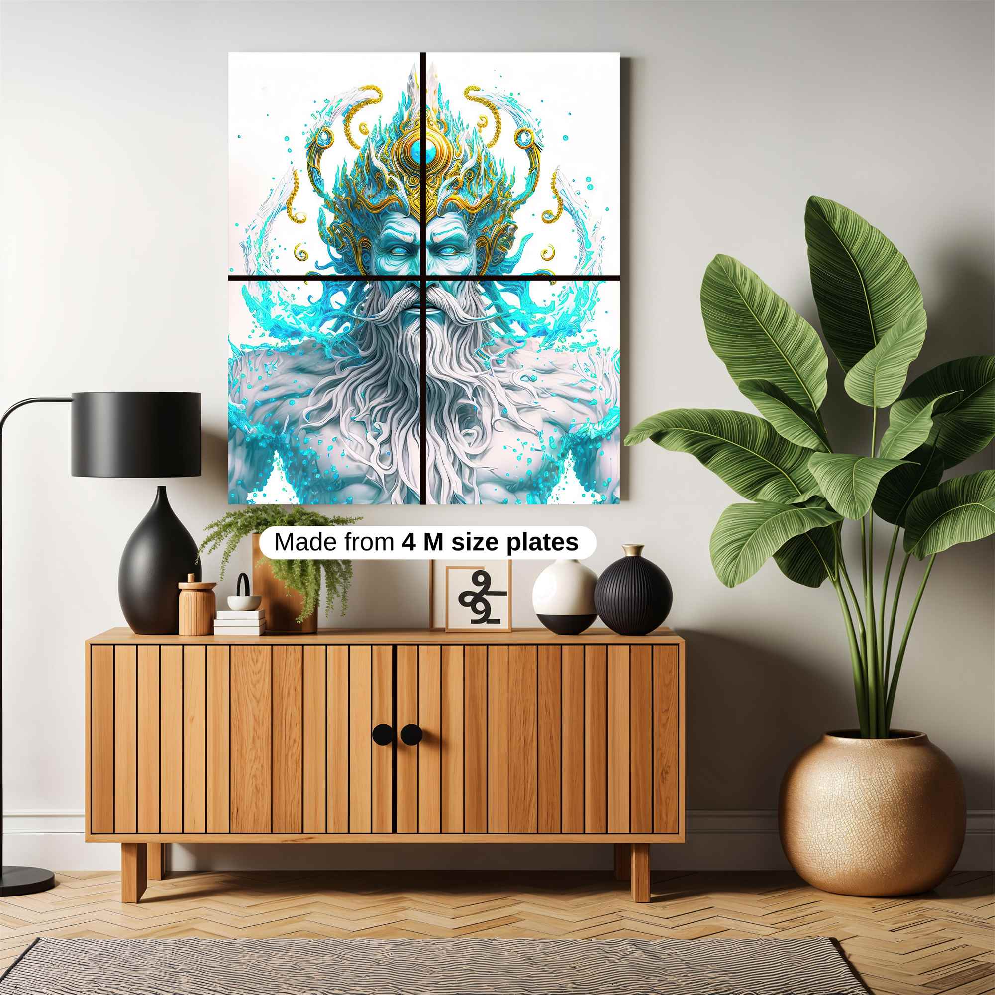 Poseidon Serene Safe Wall Magnetic / M