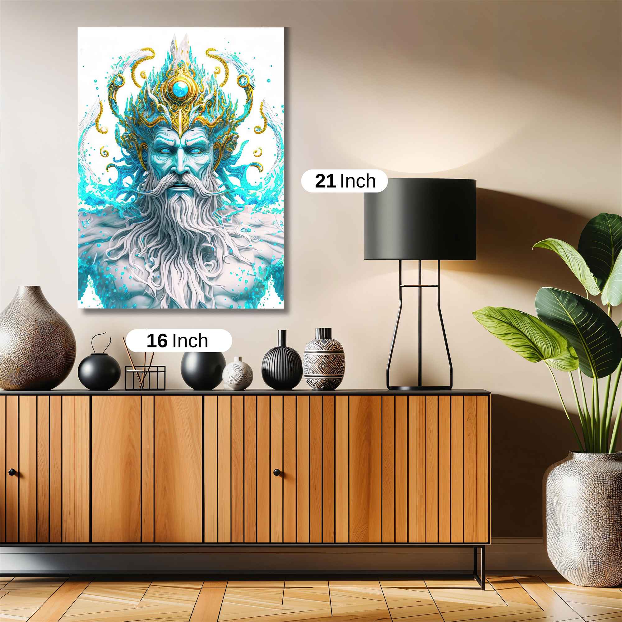 Poseidon Serene Safe Wall Magnetic / M