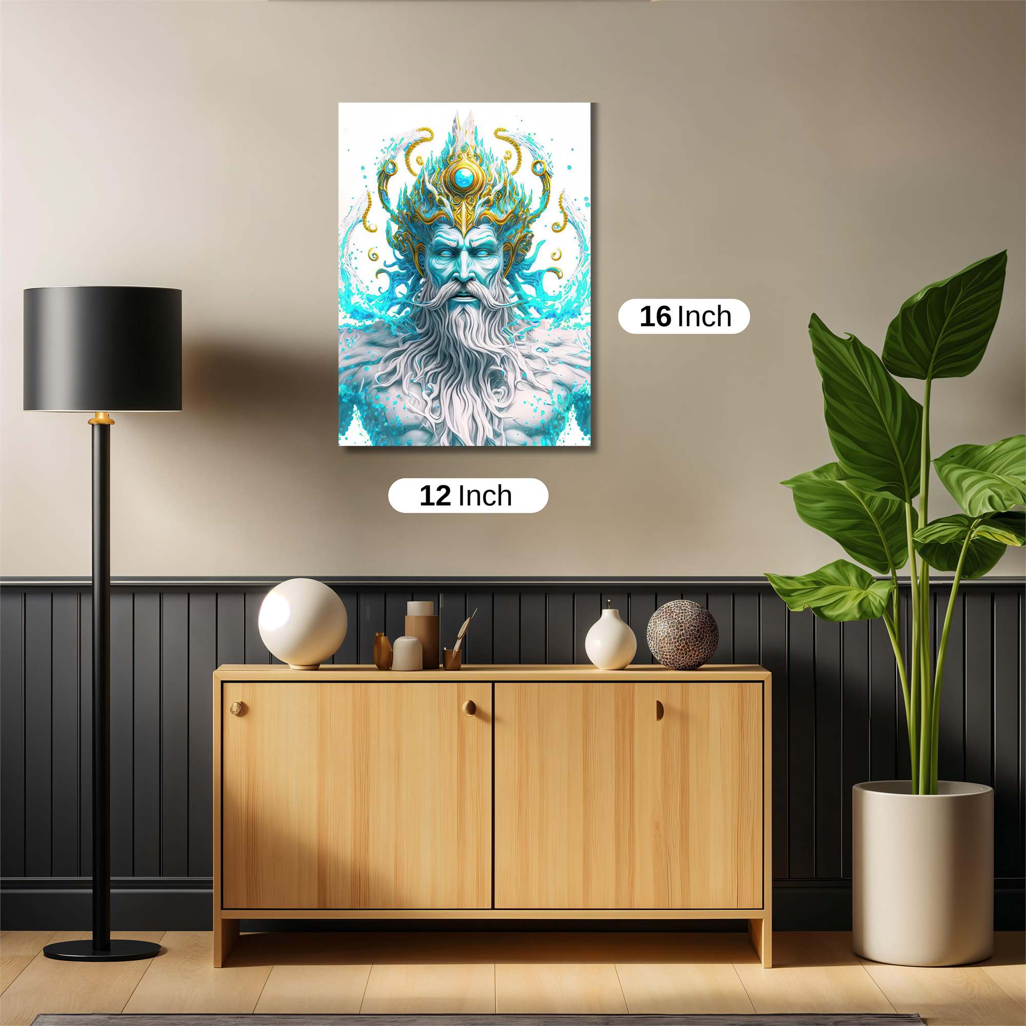 Poseidon Serene Safe Wall Magnetic / M