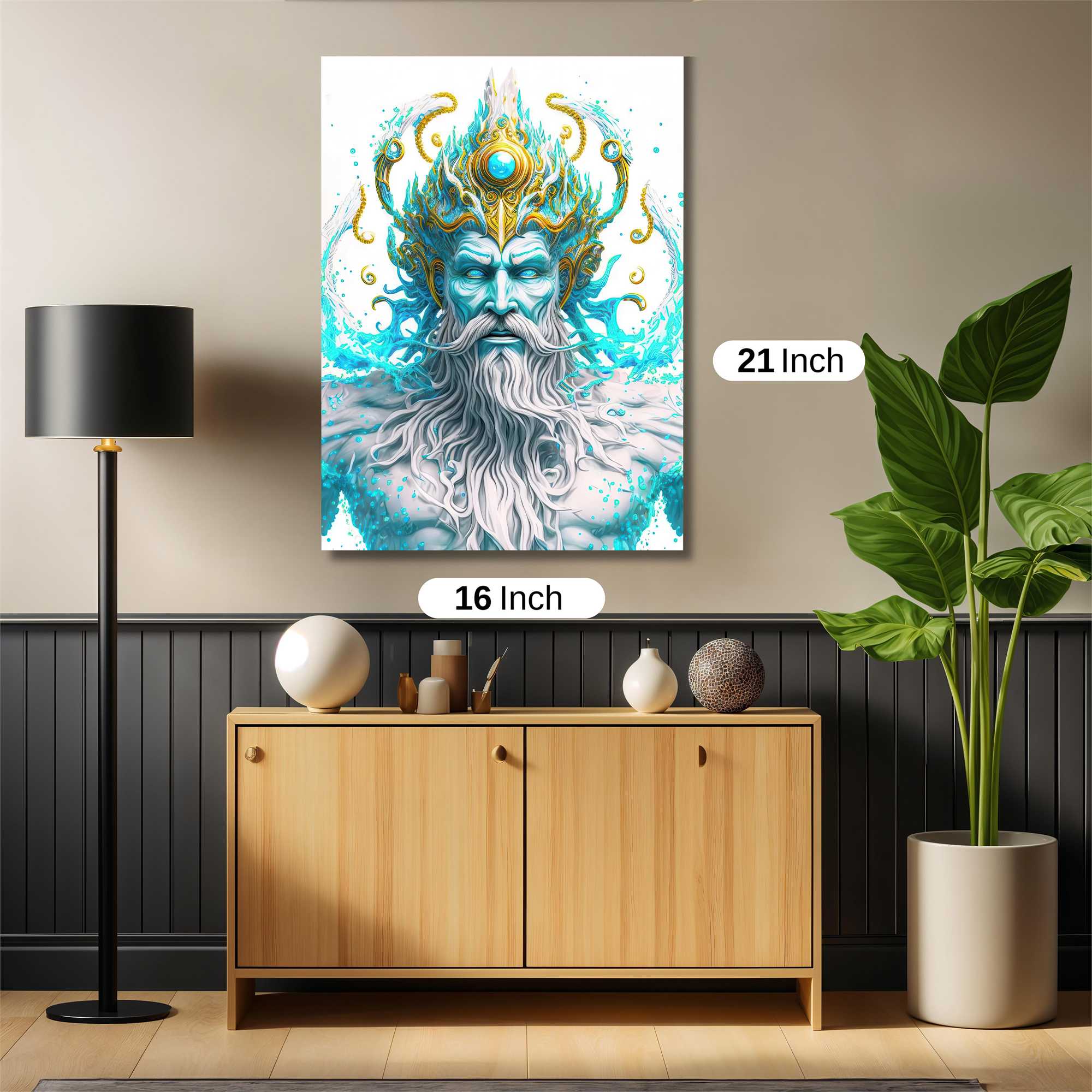 Poseidon Serene Safe Wall Magnetic / M
