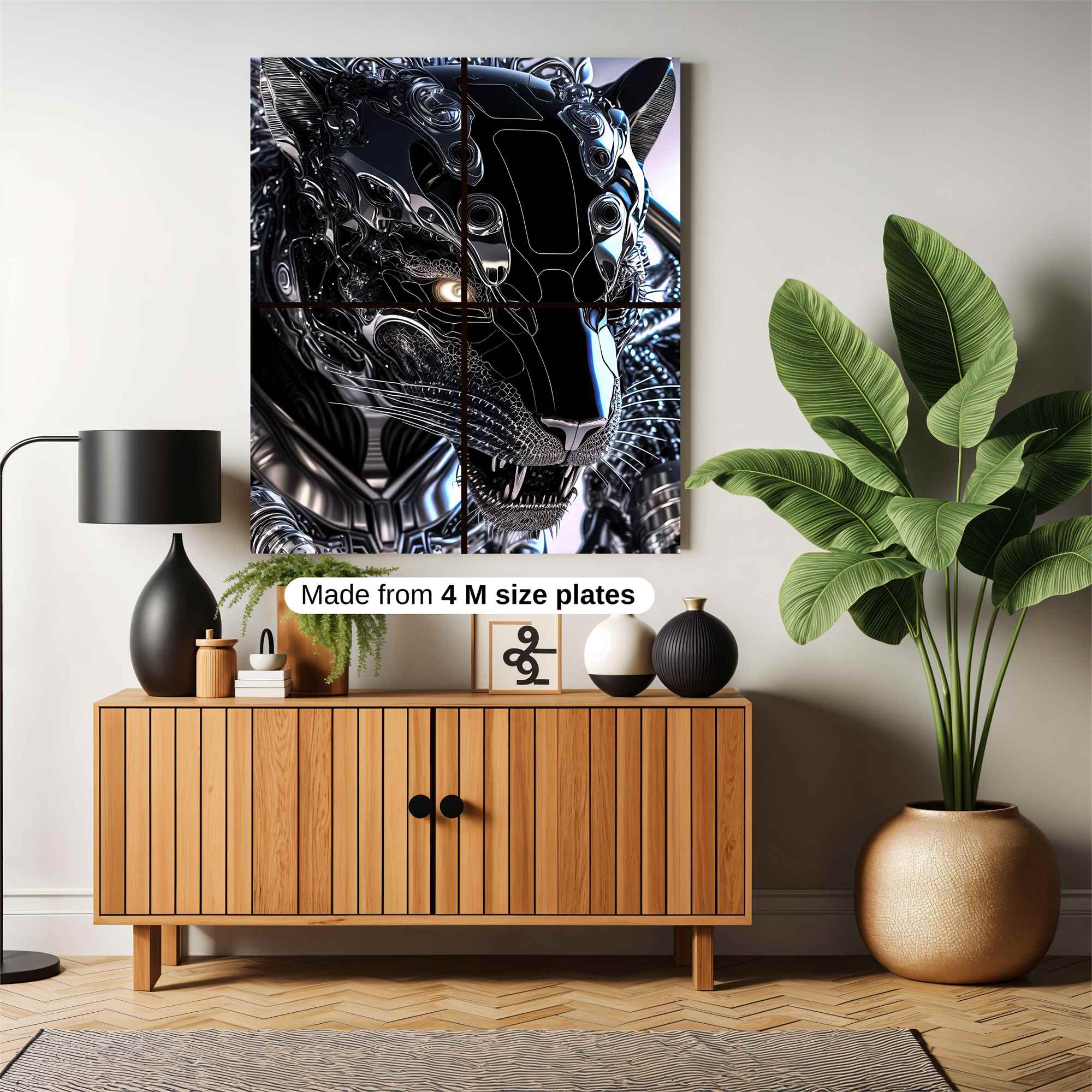 Panther Menace Safe Wall Magnetic / M