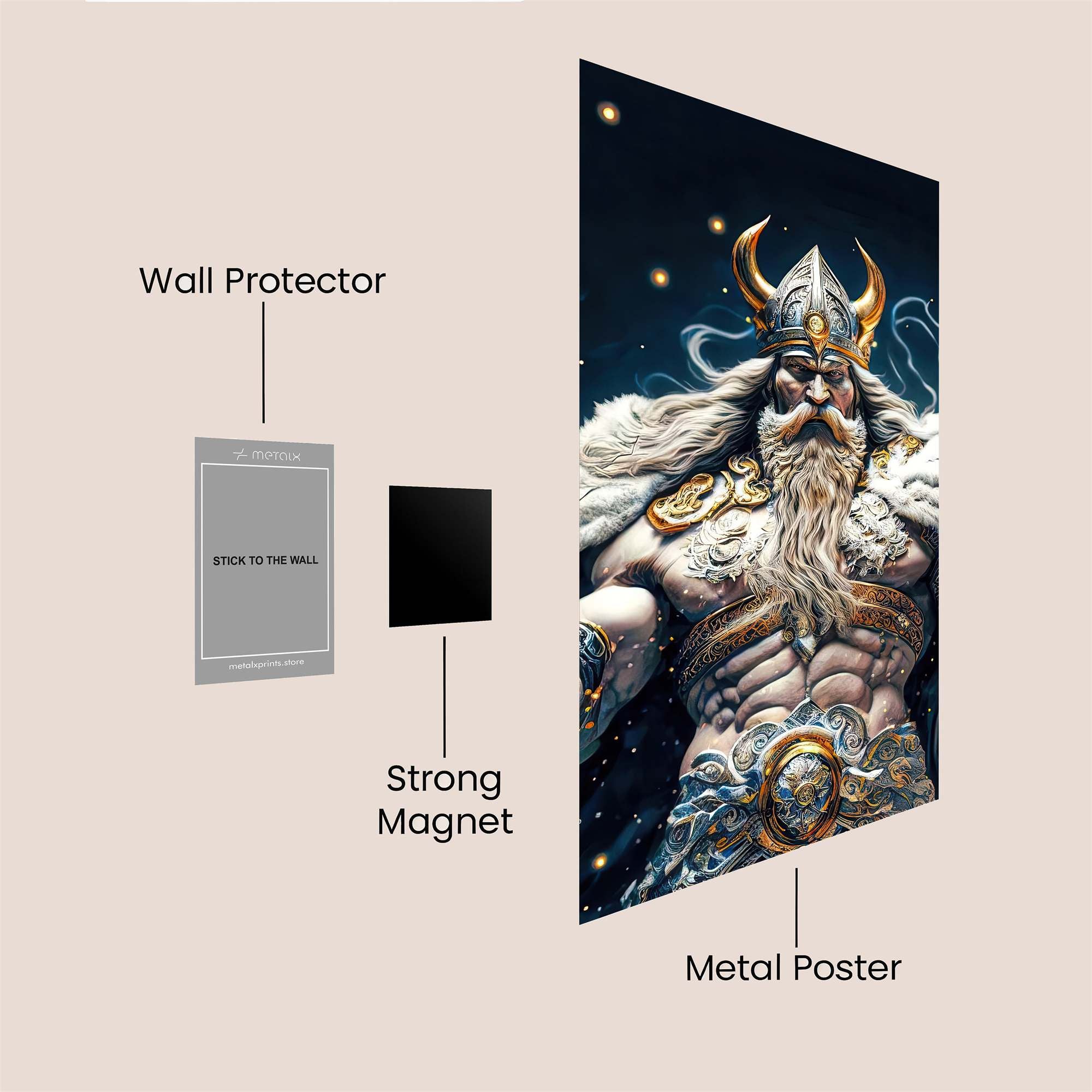 Odin Majestic Safe Wall Magnetic / M