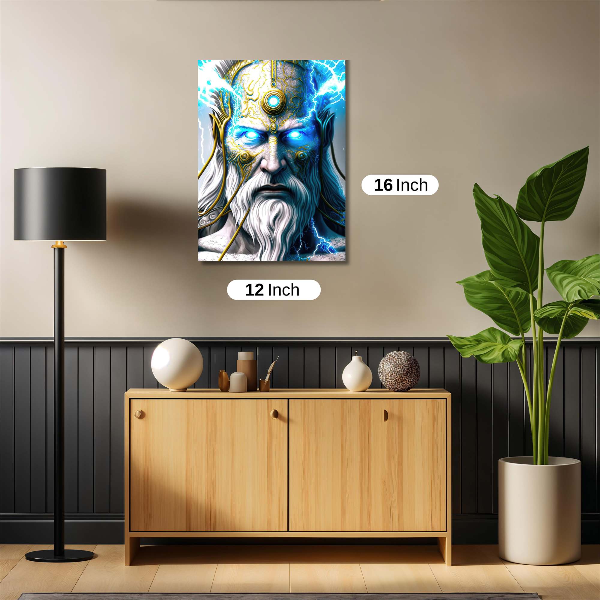 Zeus Electrifying Safe Wall Magnetic / M