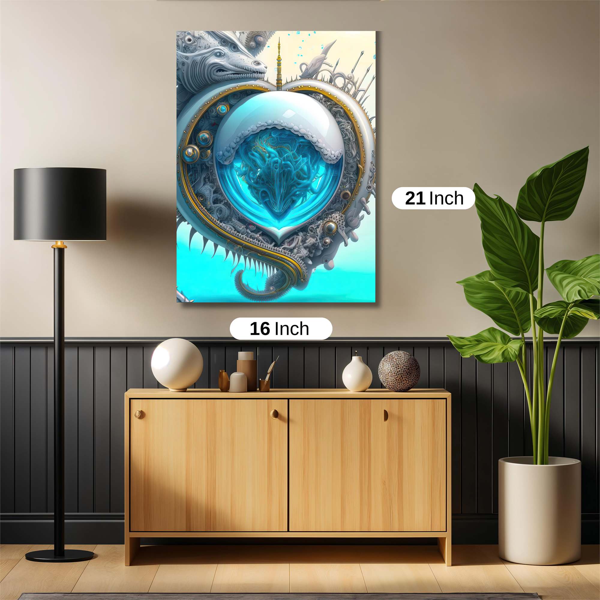 Dragon Serenity Safe Wall Magnetic / M
