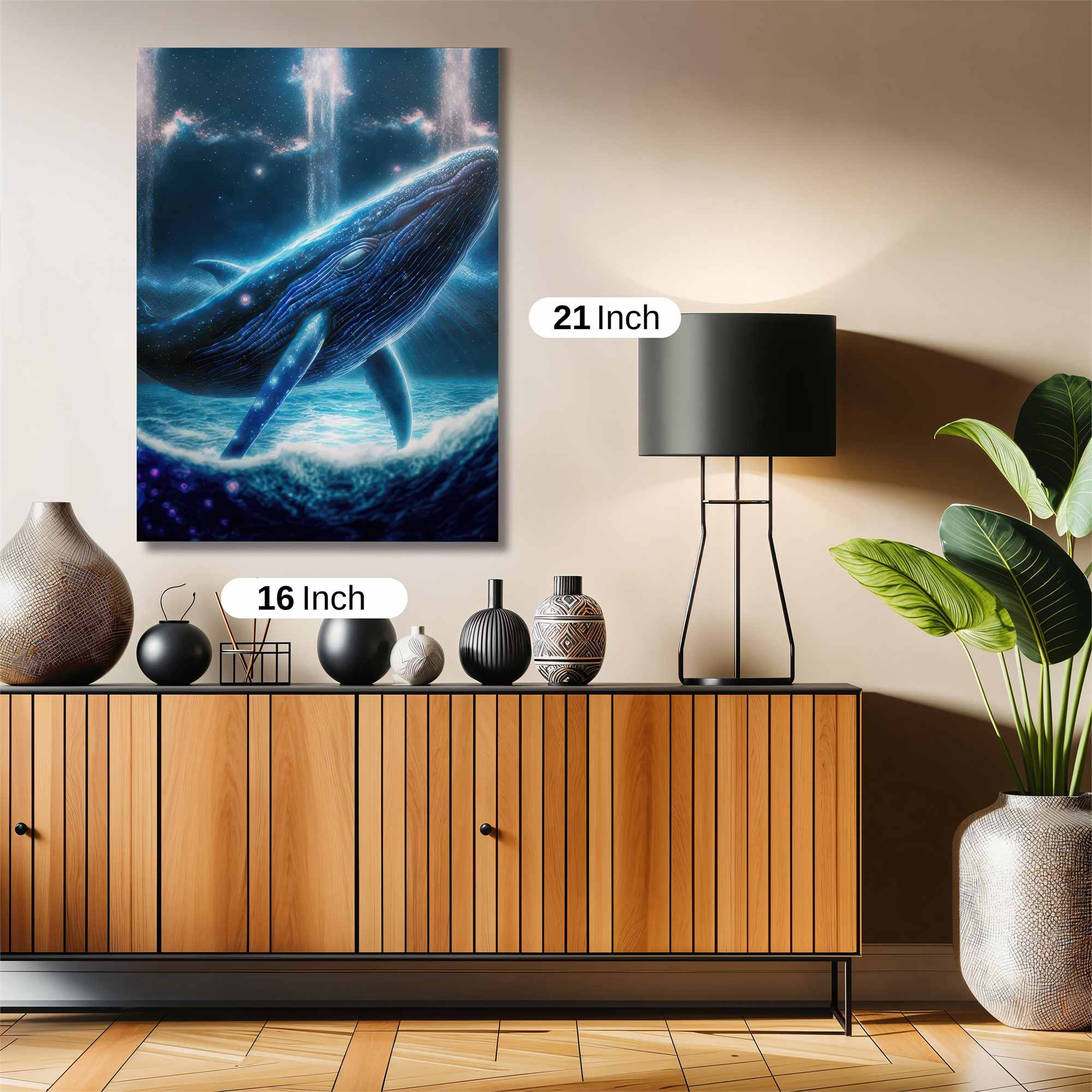 Whale Celestial Safe Wall Magnetic / M
