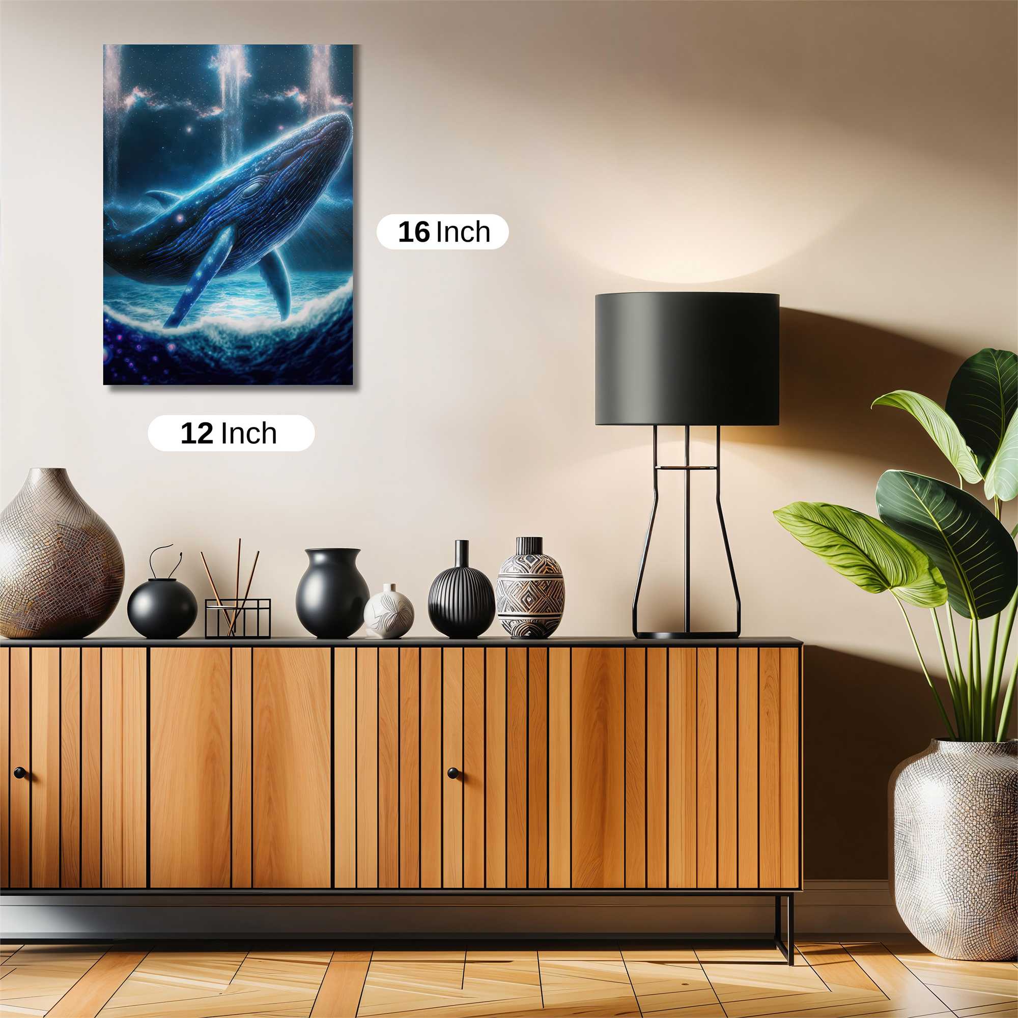 Whale Celestial Safe Wall Magnetic / M
