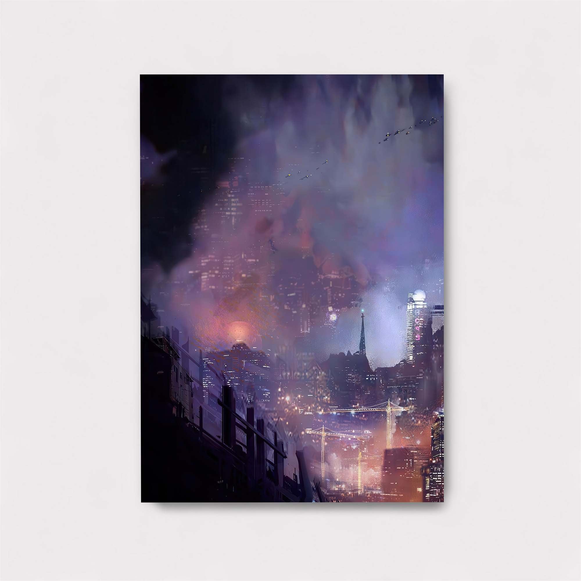 Cityscape Reverie Safe Wall Magnetic / M