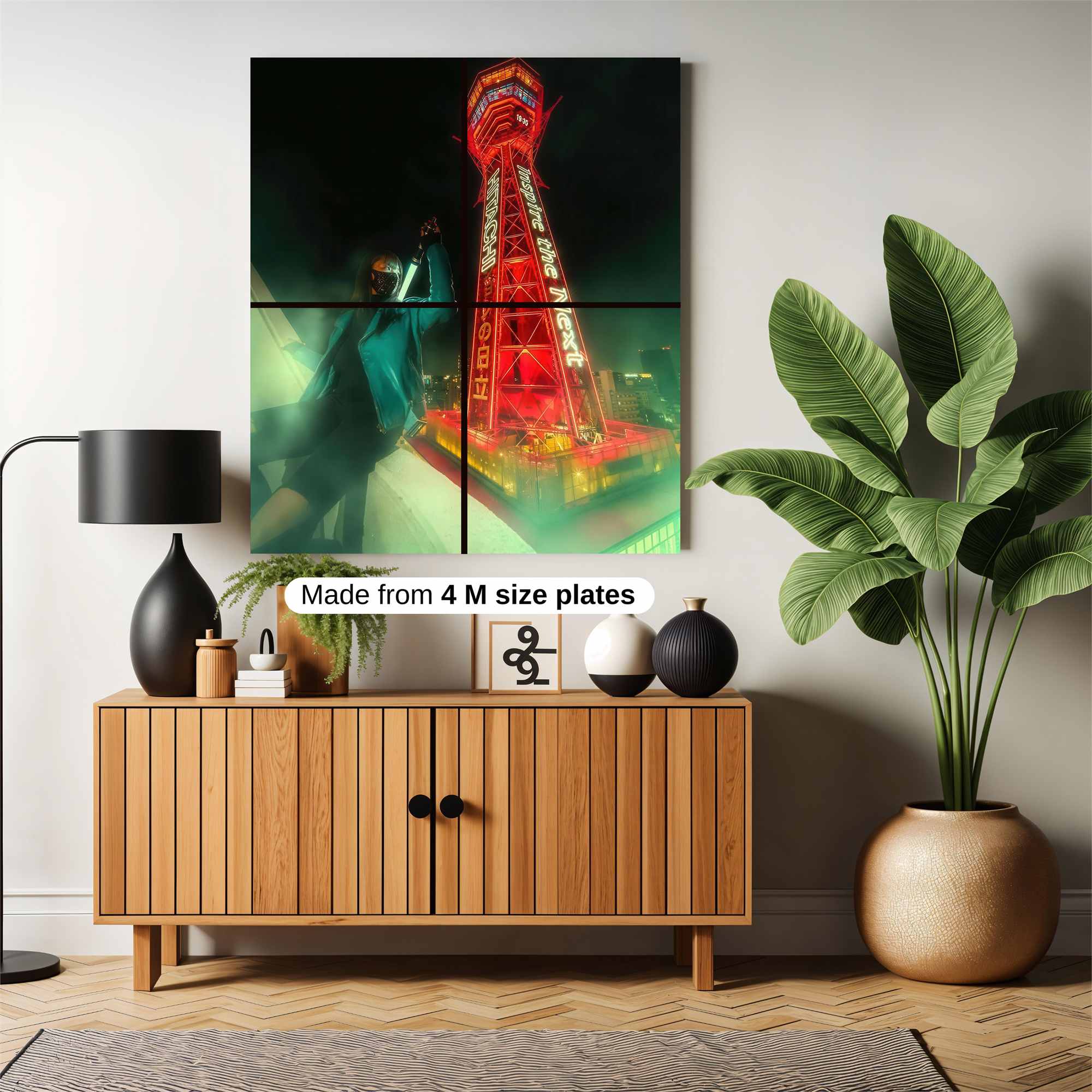 Neon Dreams Safe Wall Magnetic / M