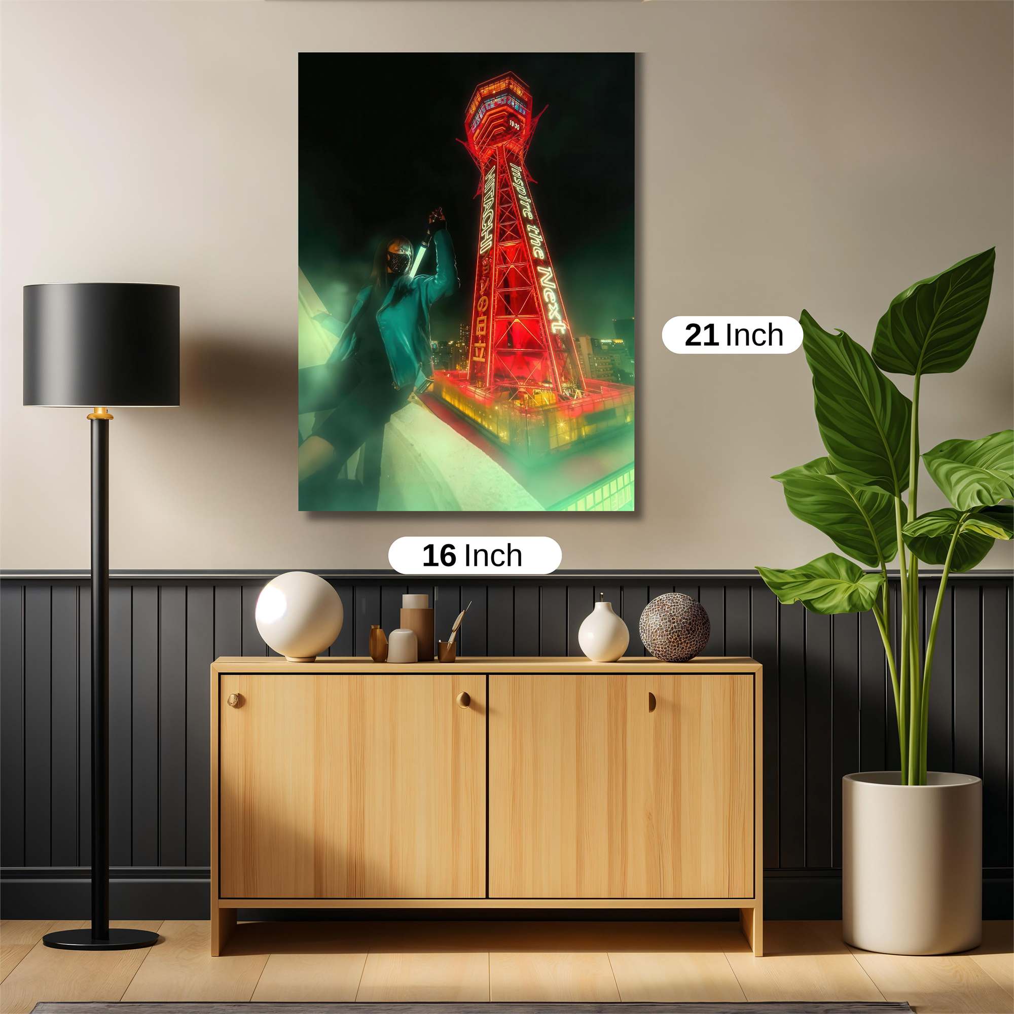 Neon Dreams Safe Wall Magnetic / M