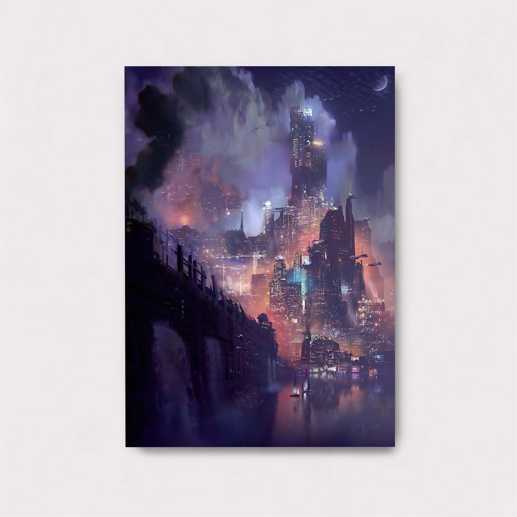 Cityscape Reverie Safe Wall Magnetic / M