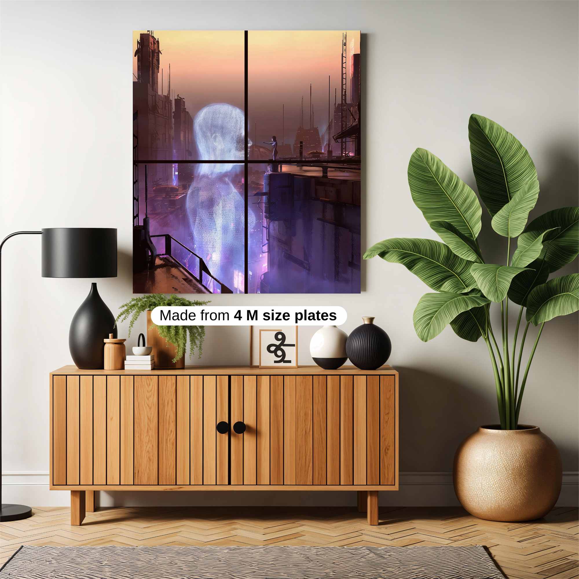 Holographic Enigma Safe Wall Magnetic / M