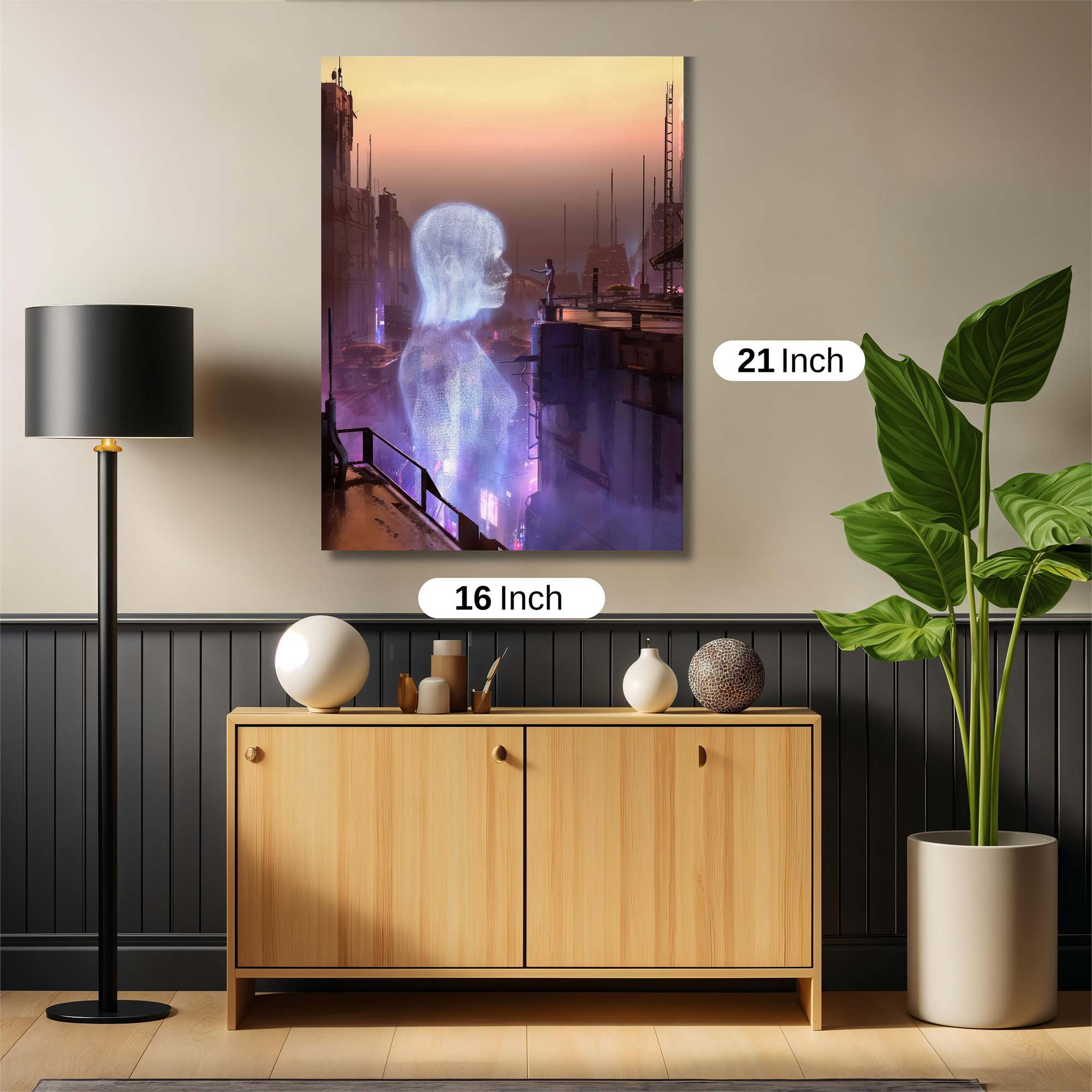 Holographic Enigma Safe Wall Magnetic / M