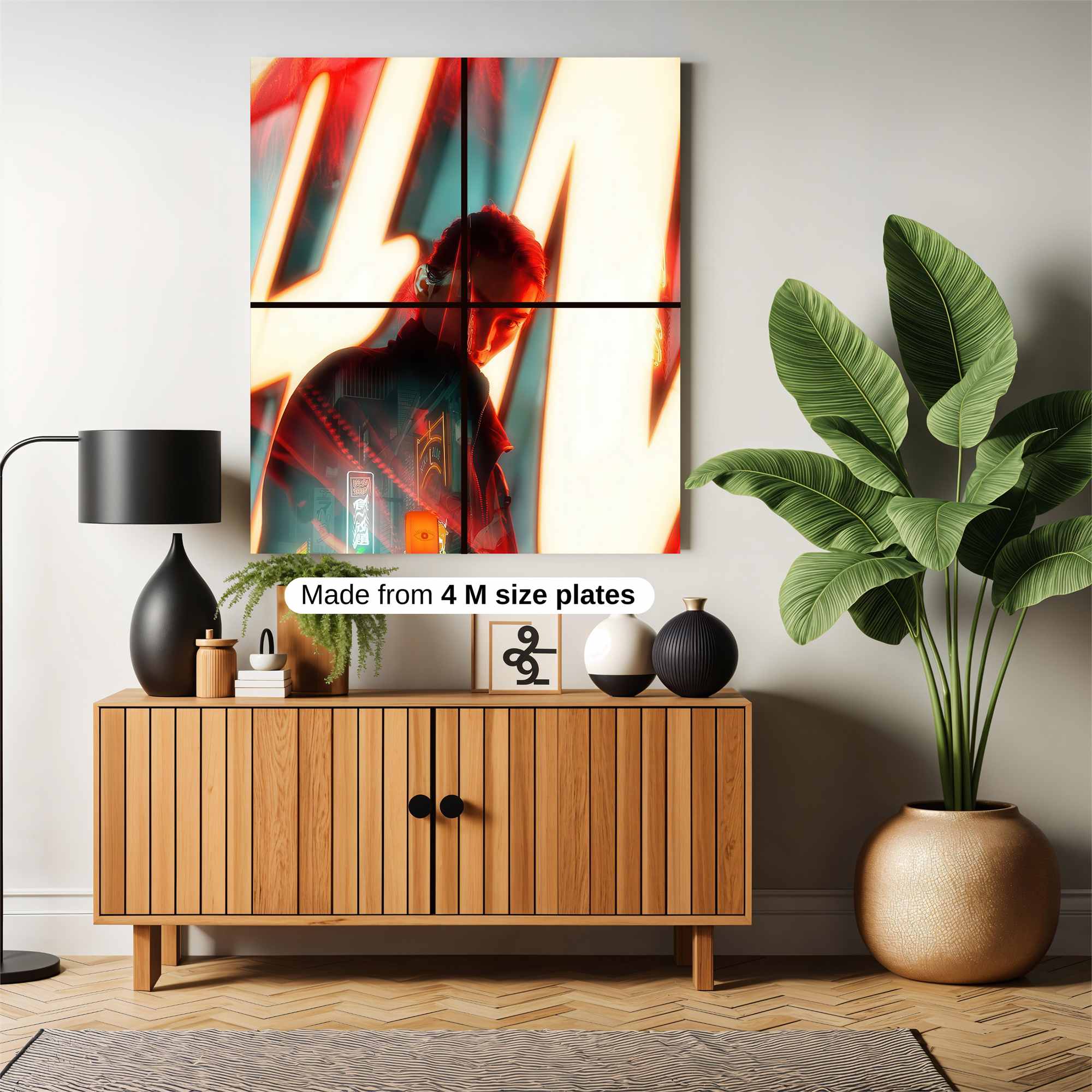 Neon Mystery Safe Wall Magnetic / M