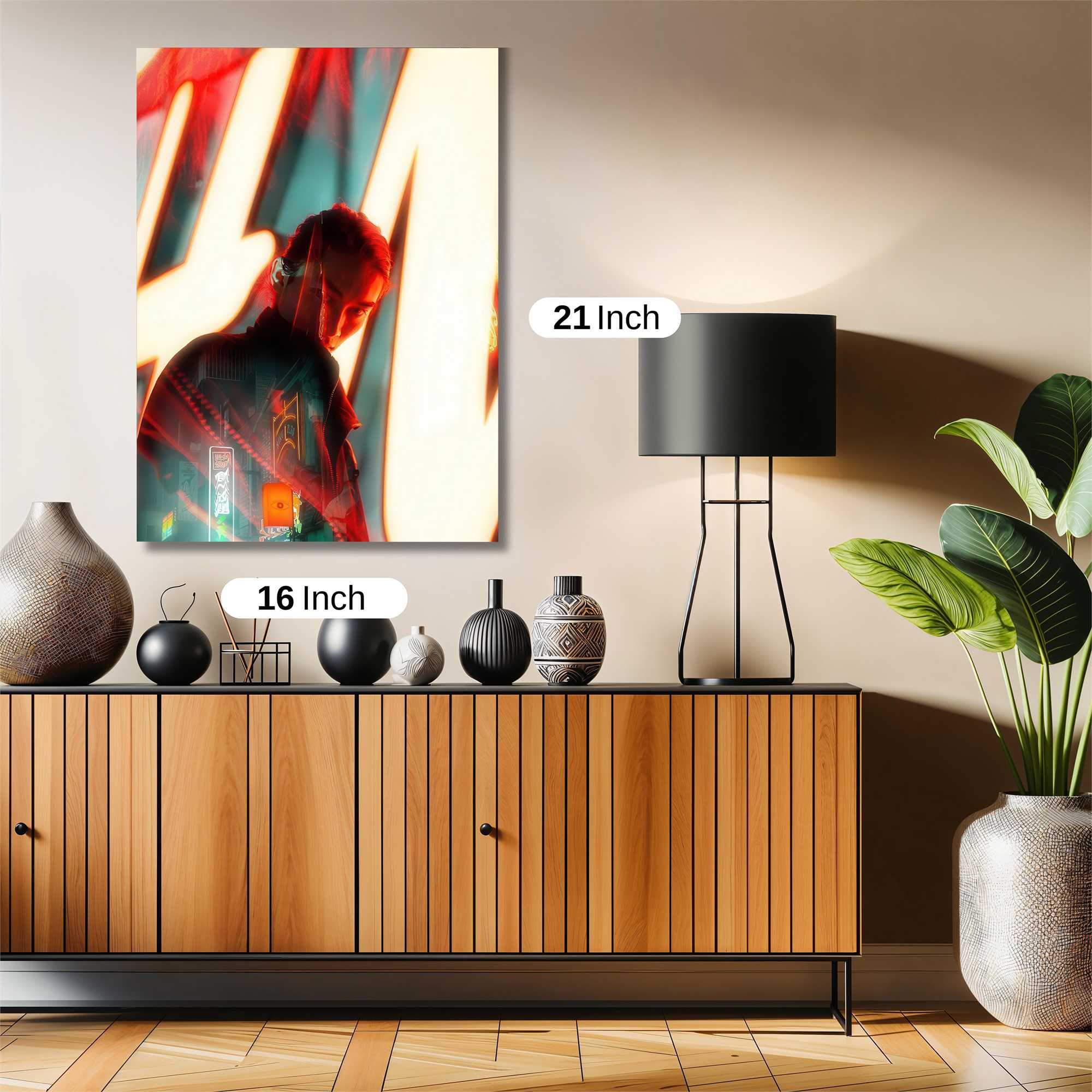 Neon Mystery Safe Wall Magnetic / M