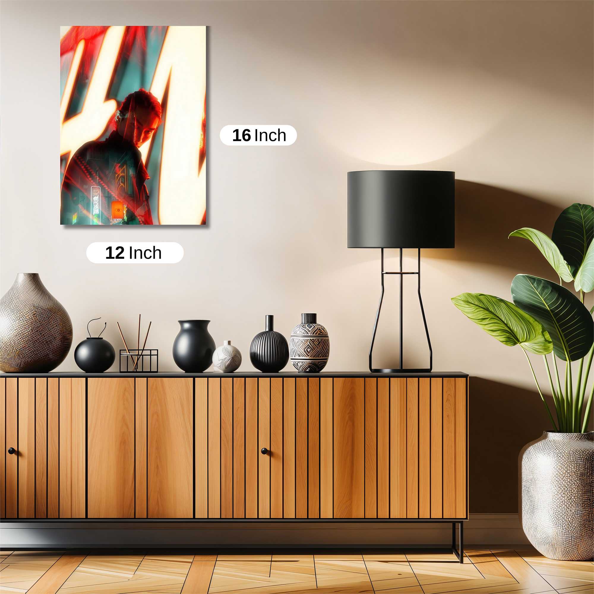 Neon Mystery Safe Wall Magnetic / M