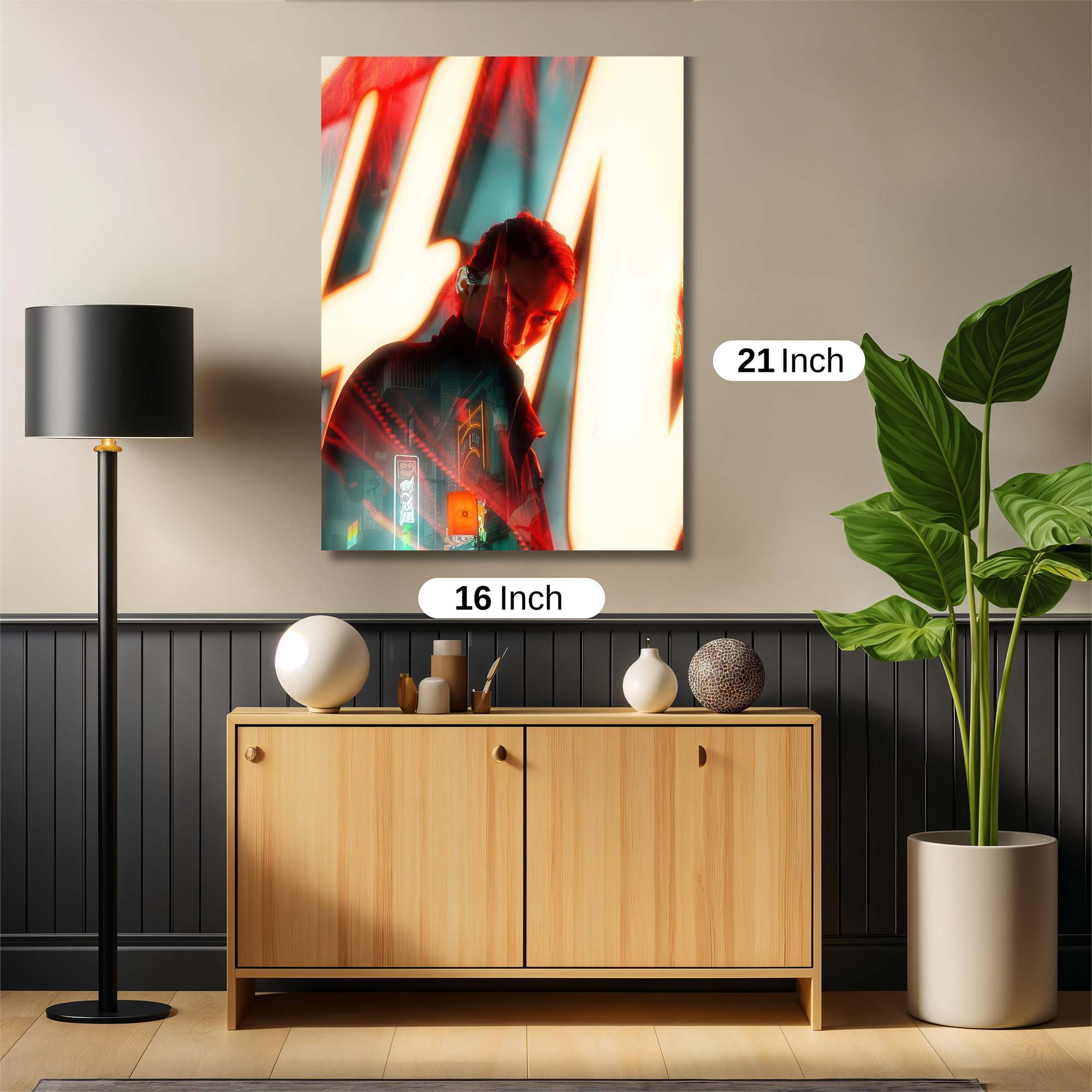 Neon Mystery Safe Wall Magnetic / M