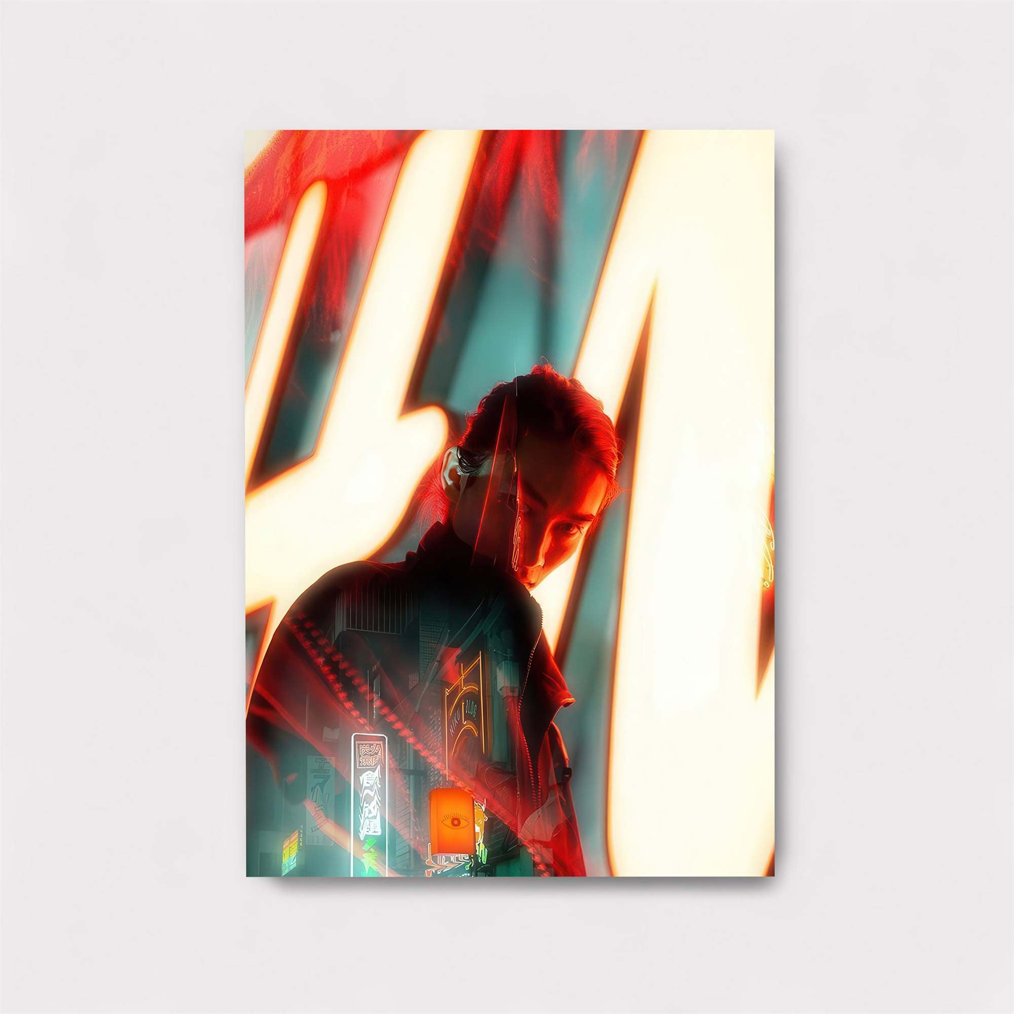 Neon Mystery Safe Wall Magnetic / M