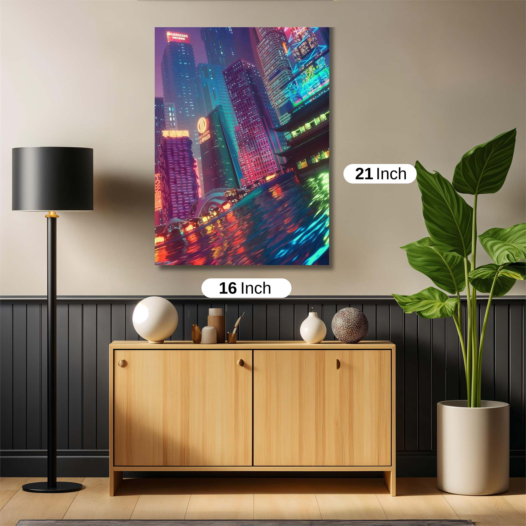 Neon Reverie Safe Wall Magnetic / M