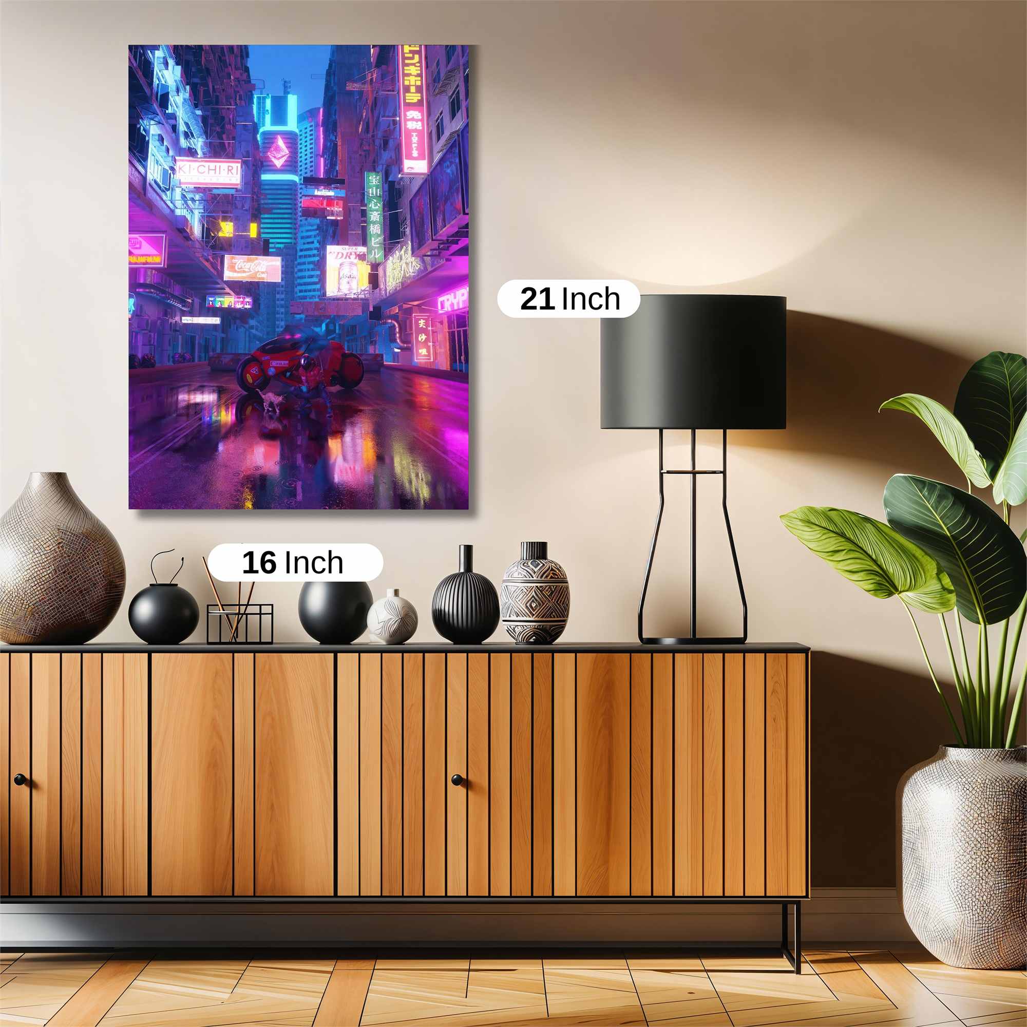 Neon Reverie Safe Wall Magnetic / M