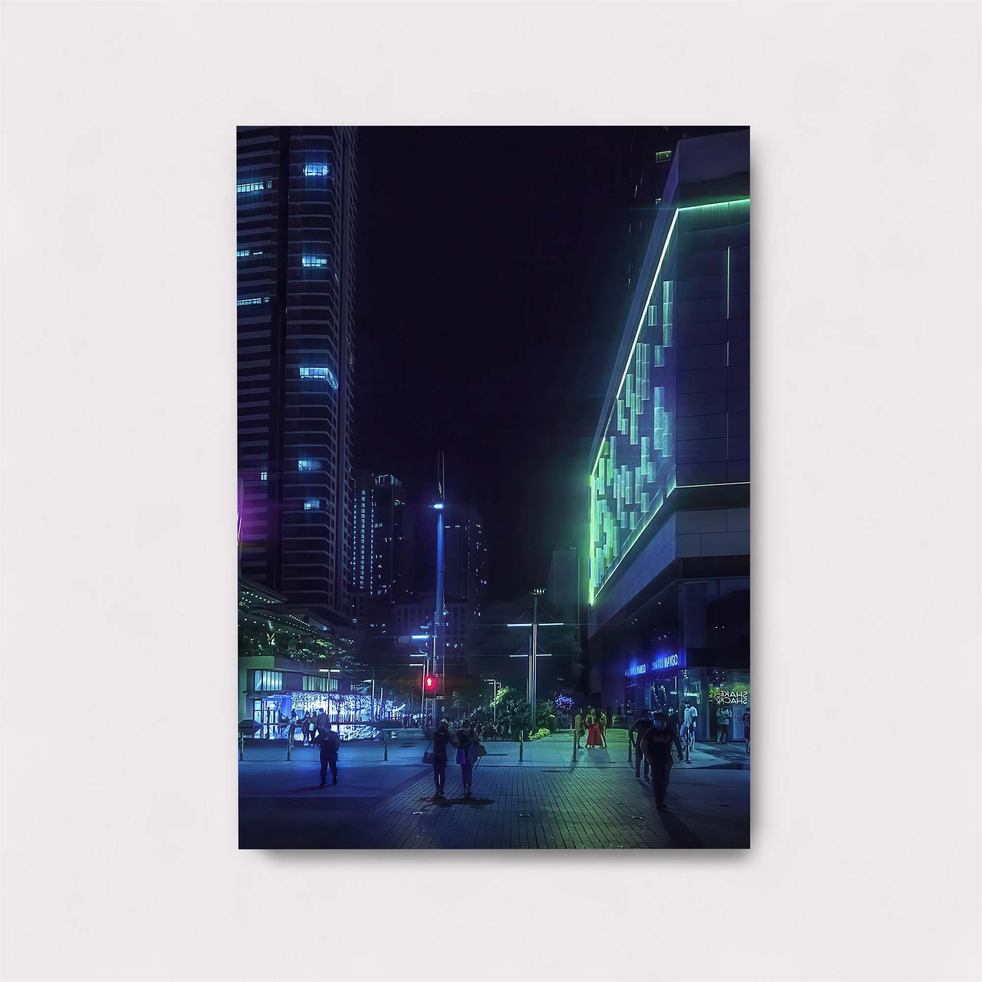 Neon Serenity Safe Wall Magnetic / M