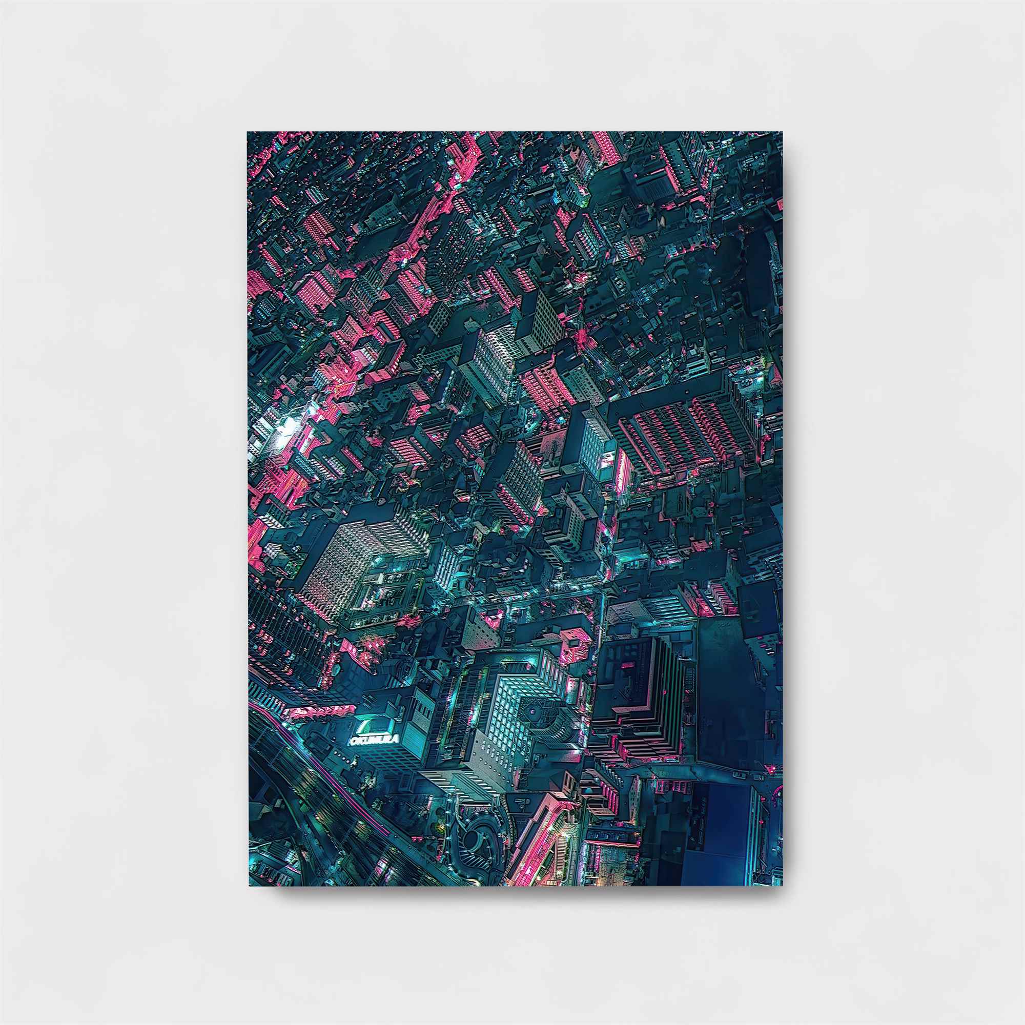 Neon Metropolis Safe Wall Magnetic / M