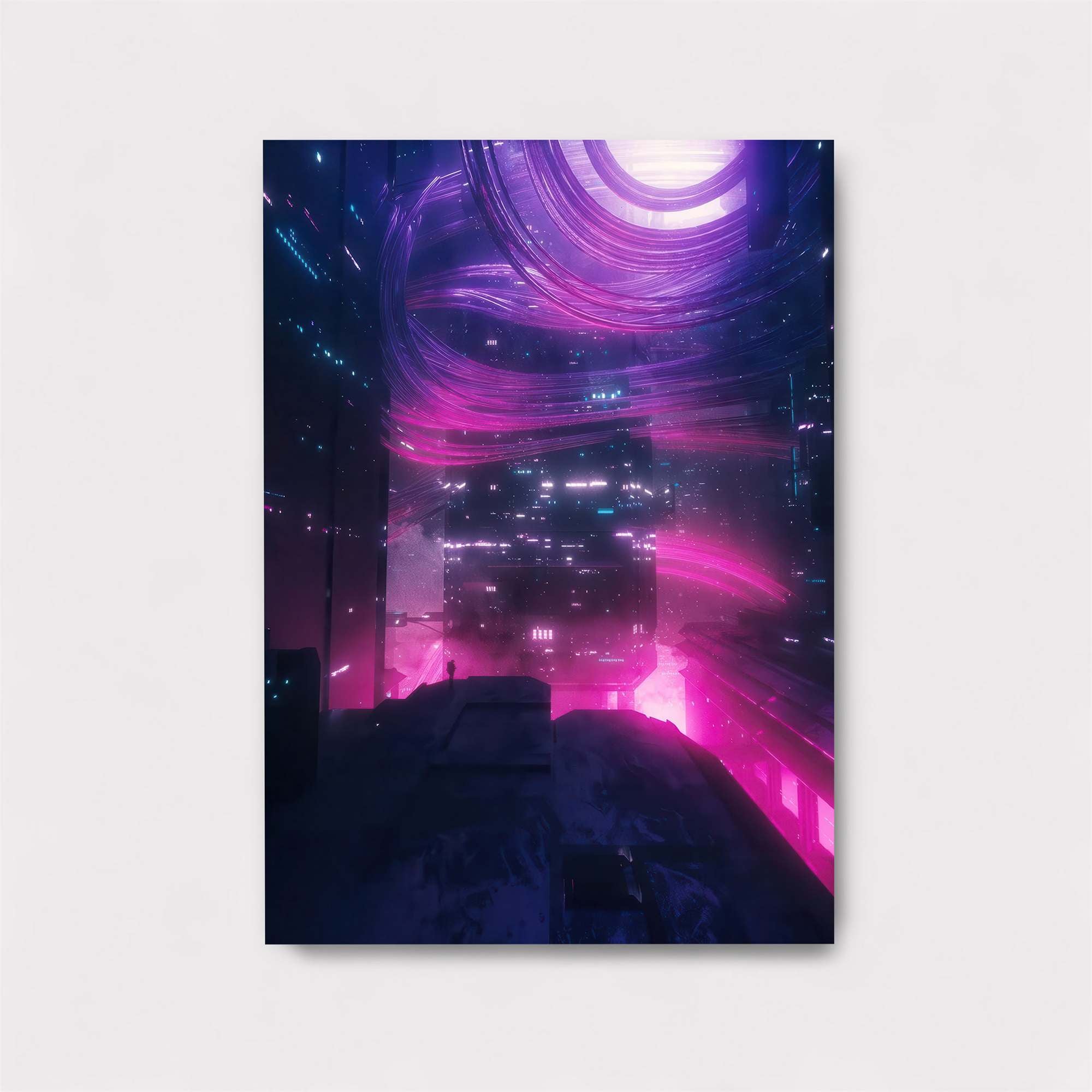 Neon Vortex Safe Wall Magnetic / M