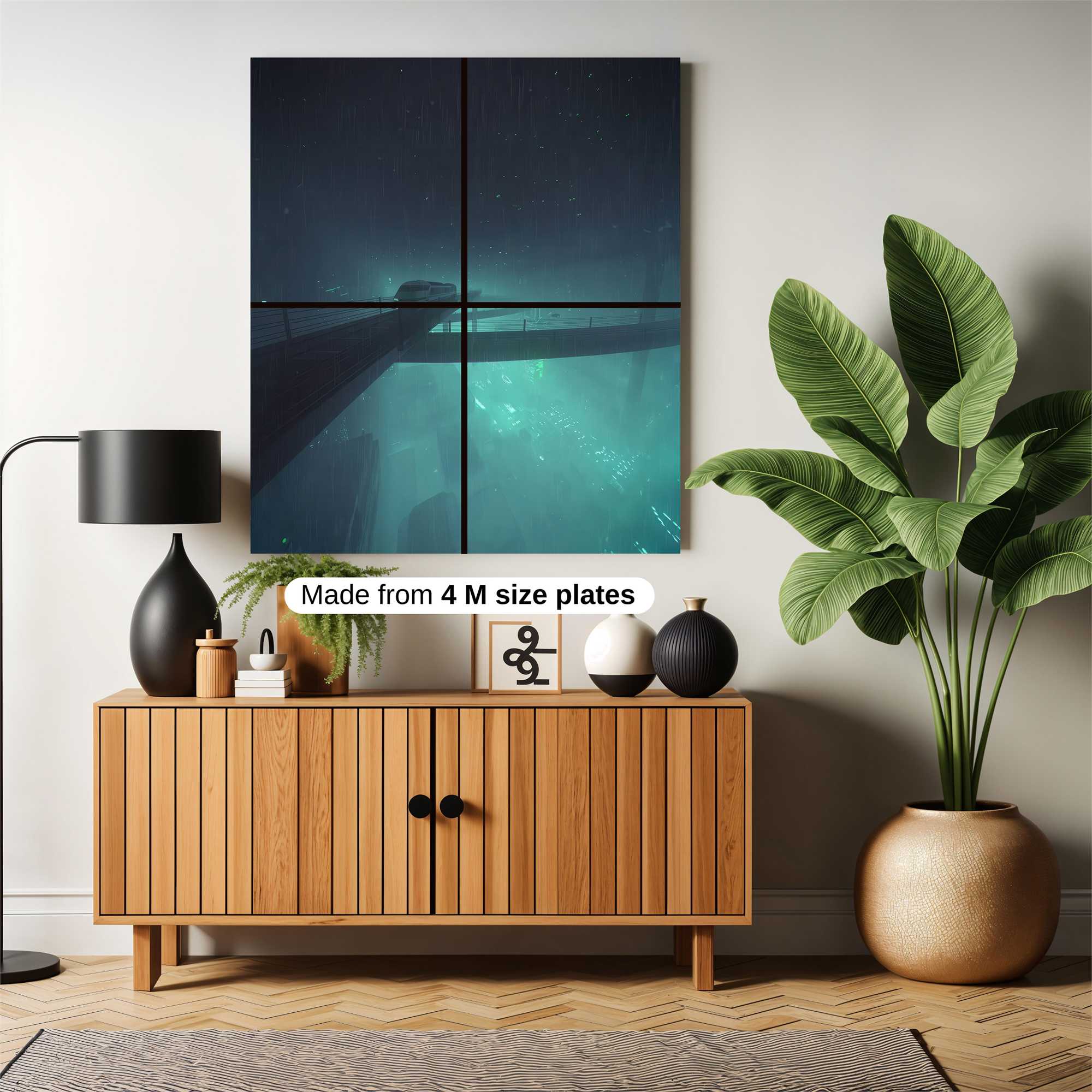 Neon Journey Safe Wall Magnetic / M