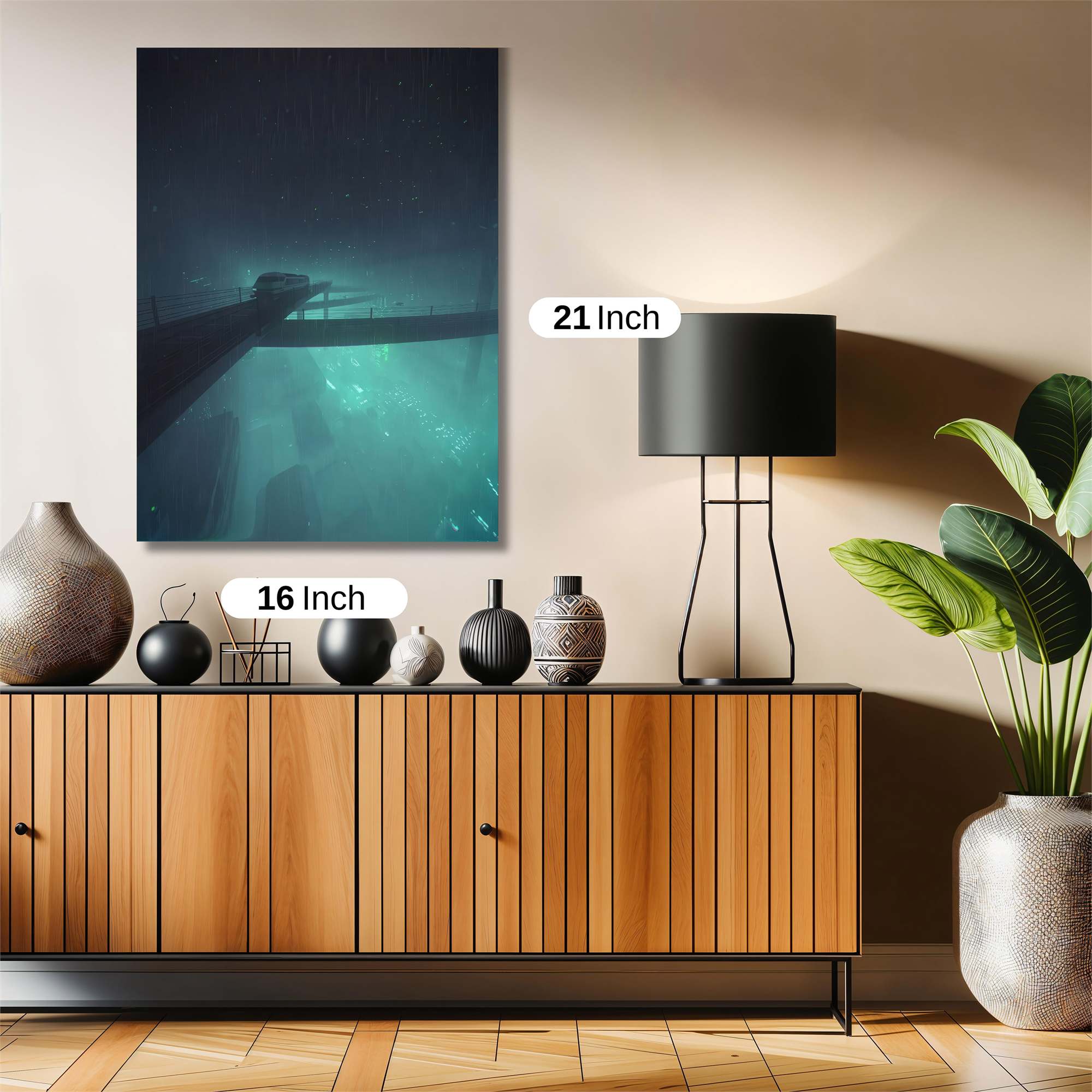 Neon Journey Safe Wall Magnetic / M