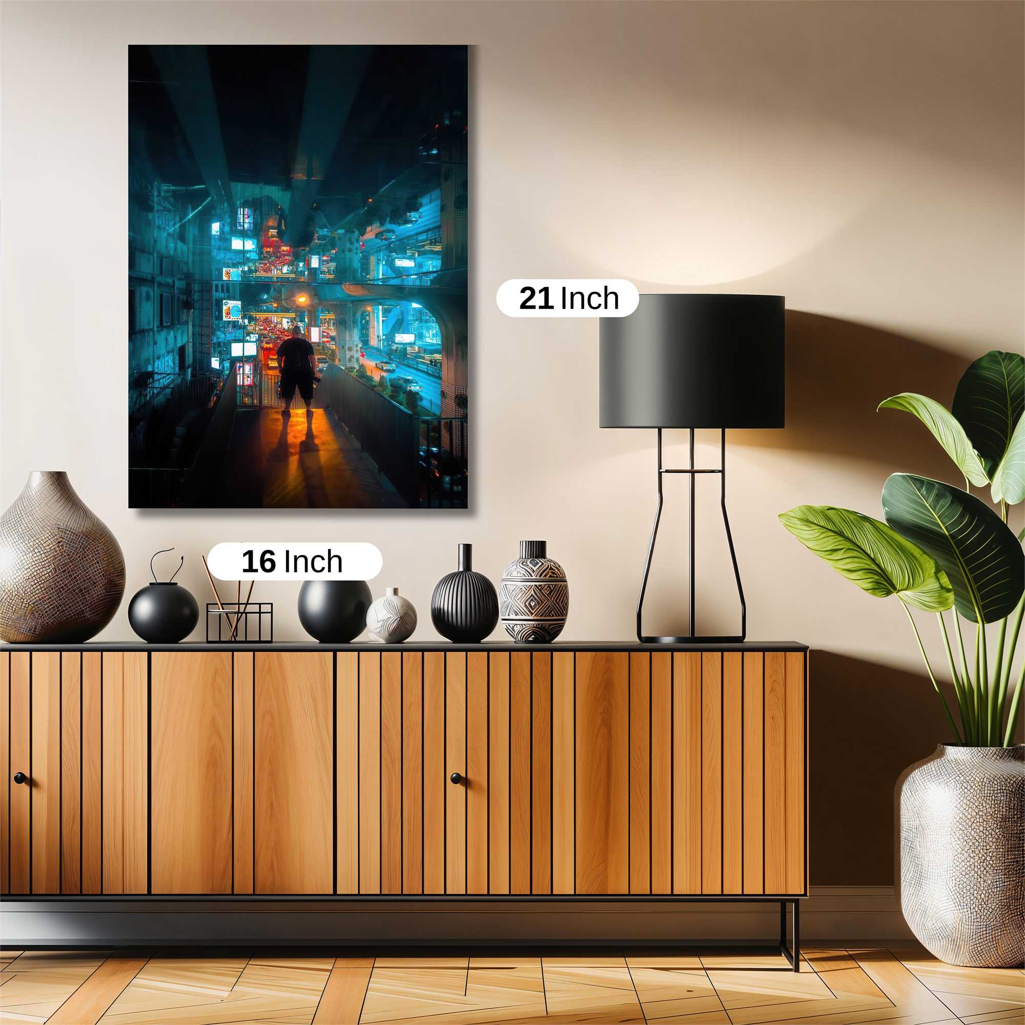 Neon Voyage Safe Wall Magnetic / M