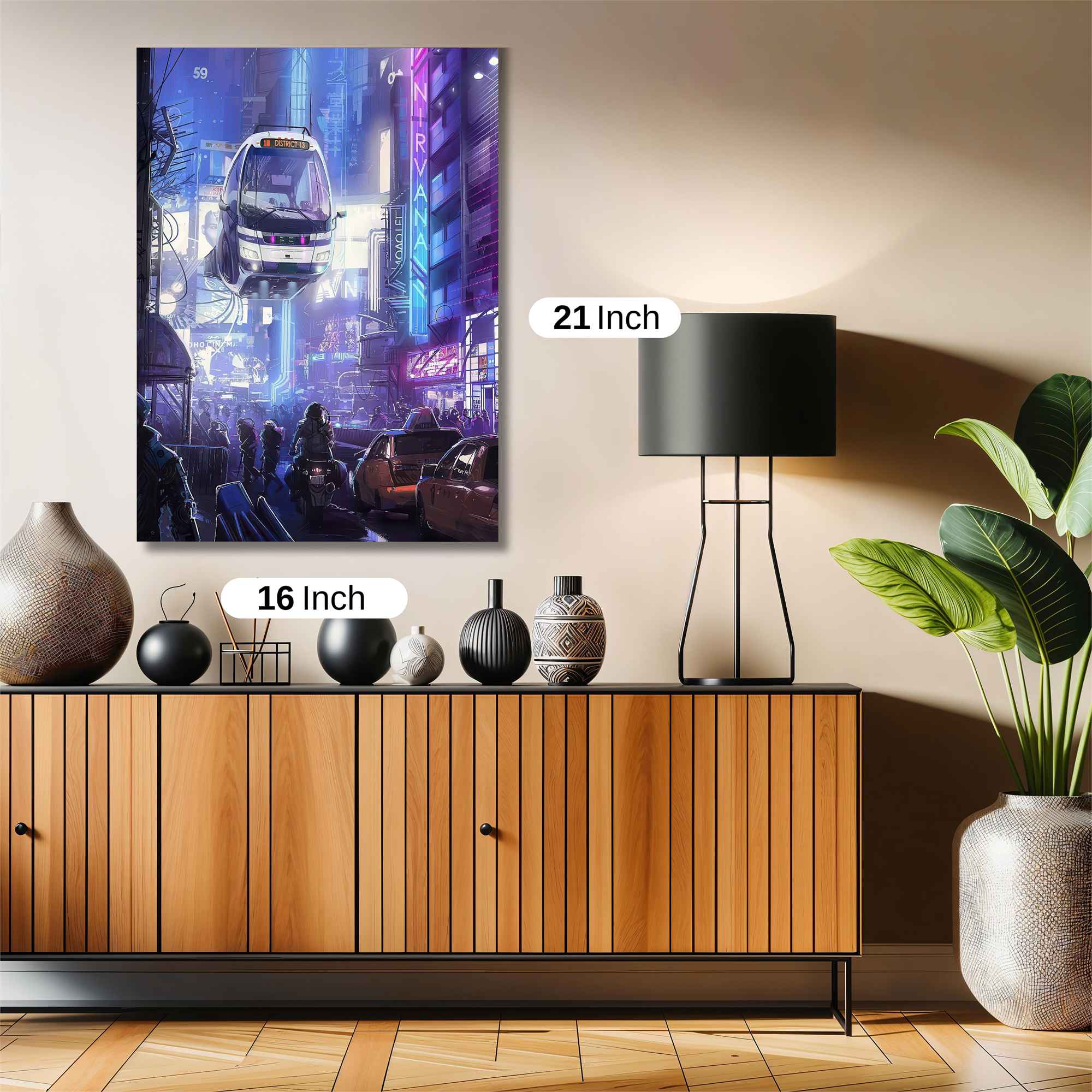 Futuristic Enigma Safe Wall Magnetic / M