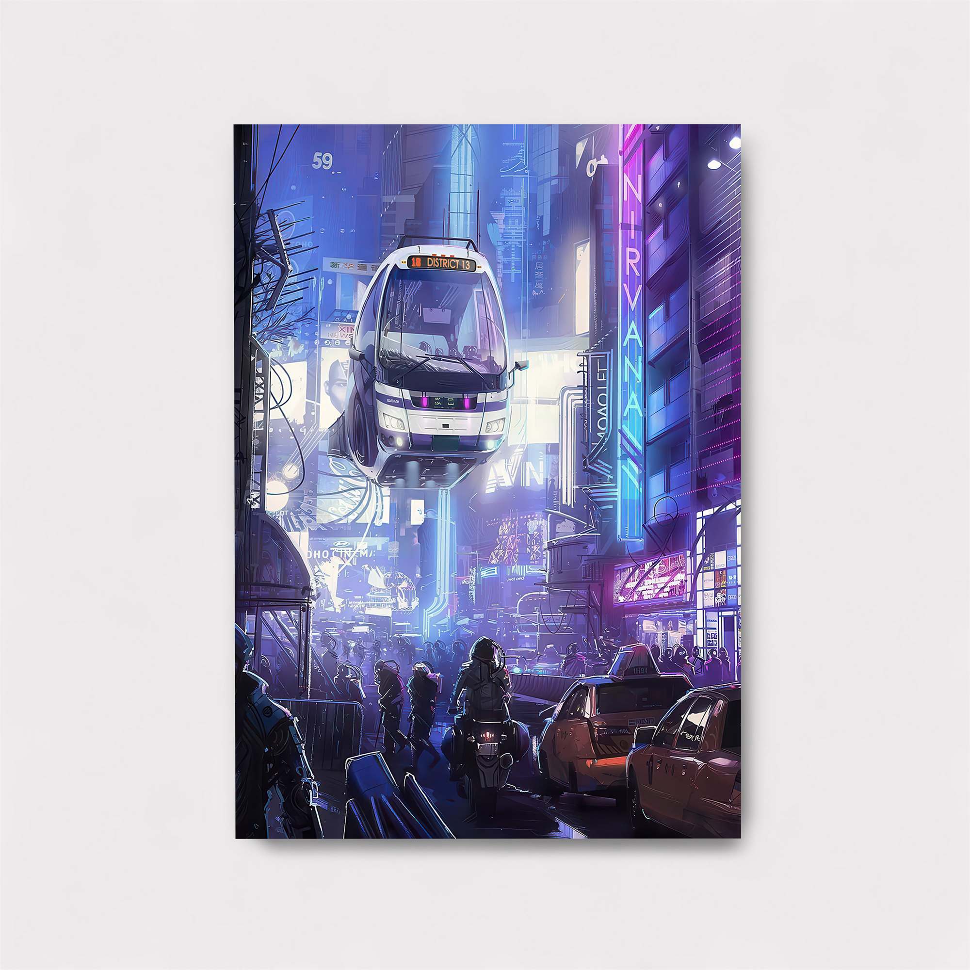 Futuristic Enigma Safe Wall Magnetic / M