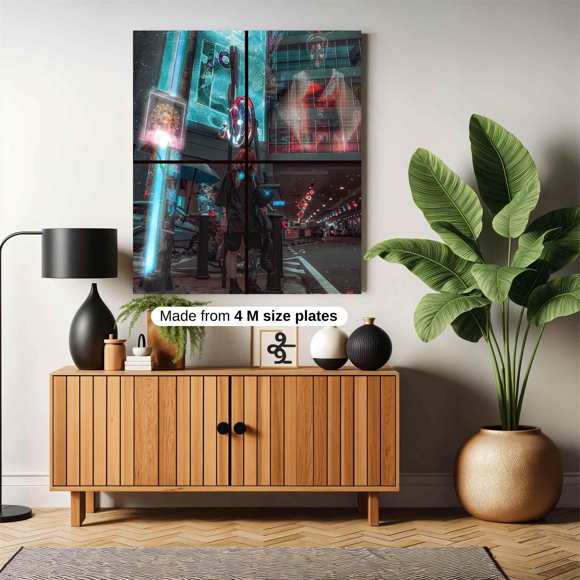 Neon Reverie Safe Wall Magnetic / M