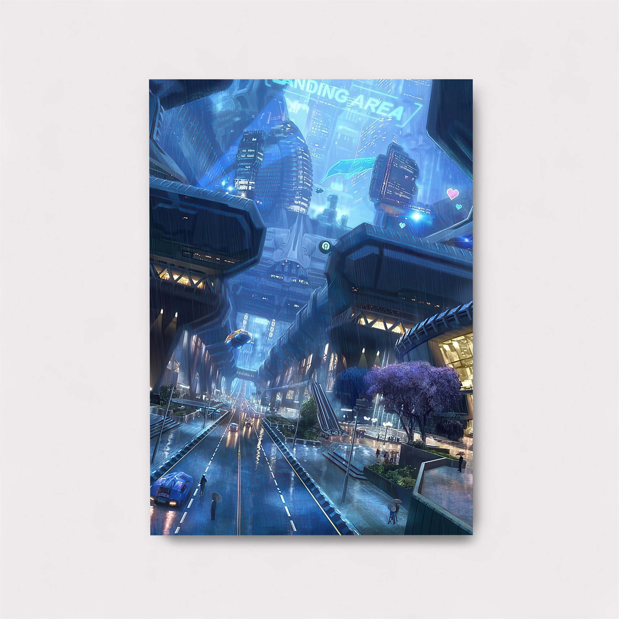 Futuristic Enigma Safe Wall Magnetic / M