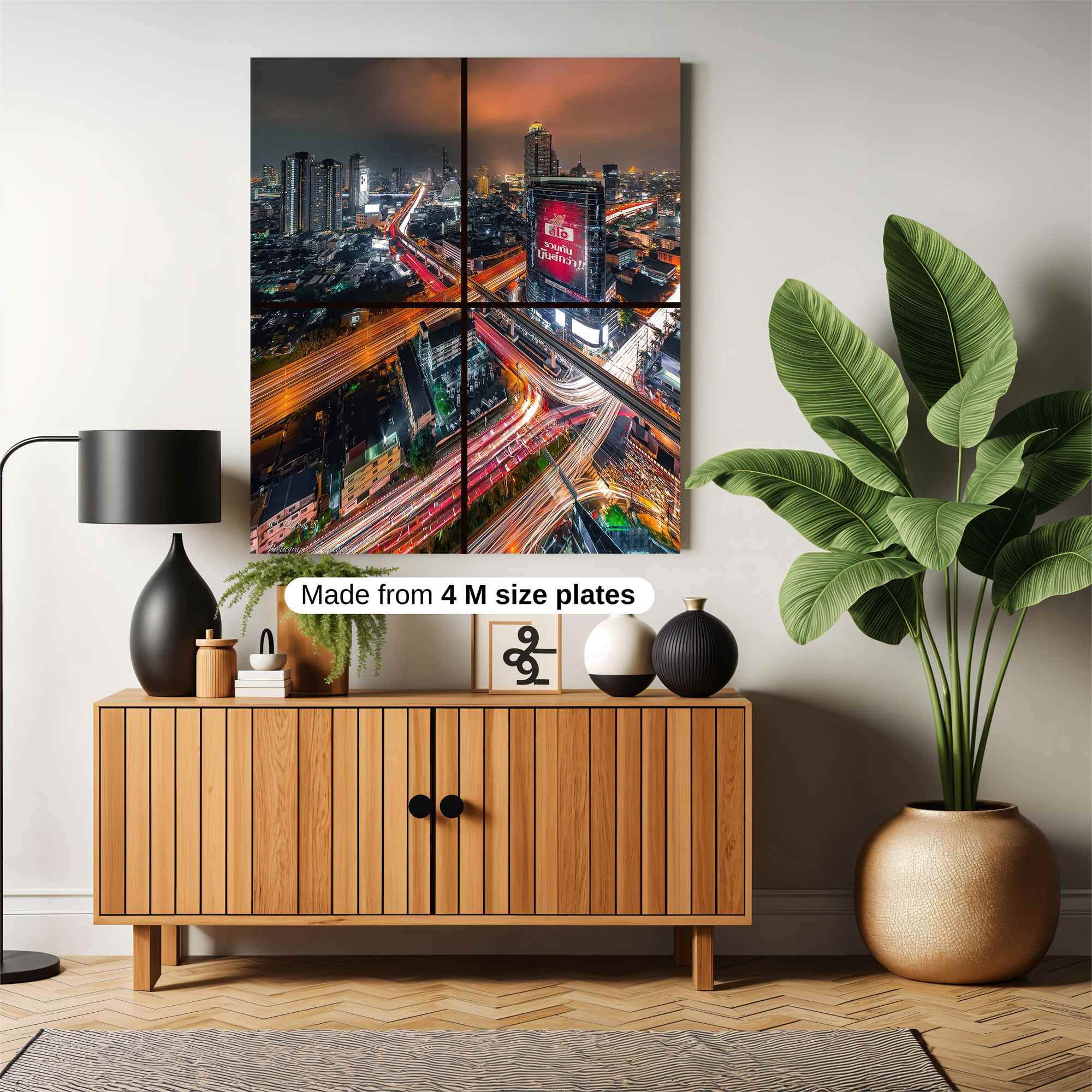 Bangkok Vibrance Safe Wall Magnetic / M